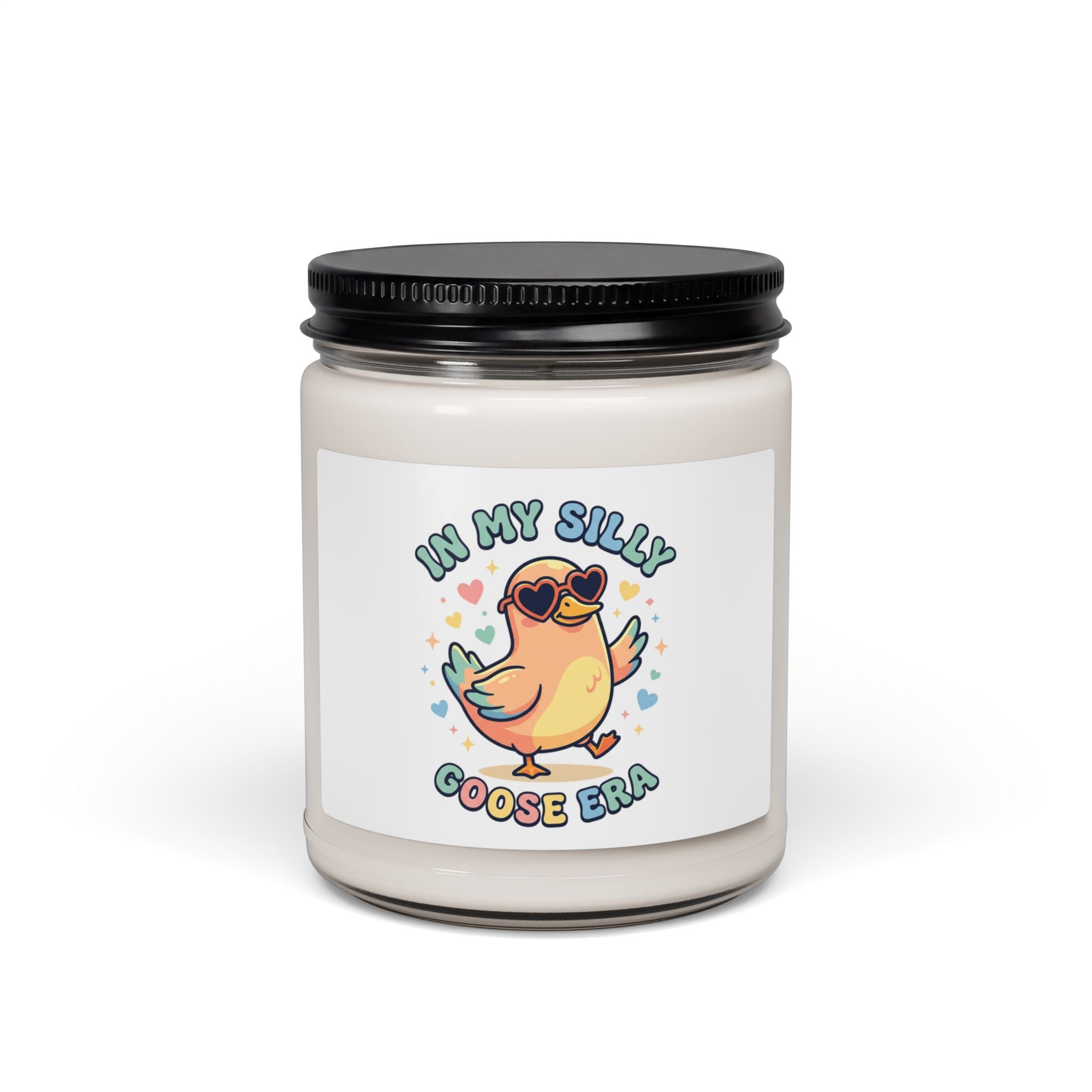 Silly Goose Meme Candle | Scented Soy Candle, 9oz | Wholesome Cute Animal Pun