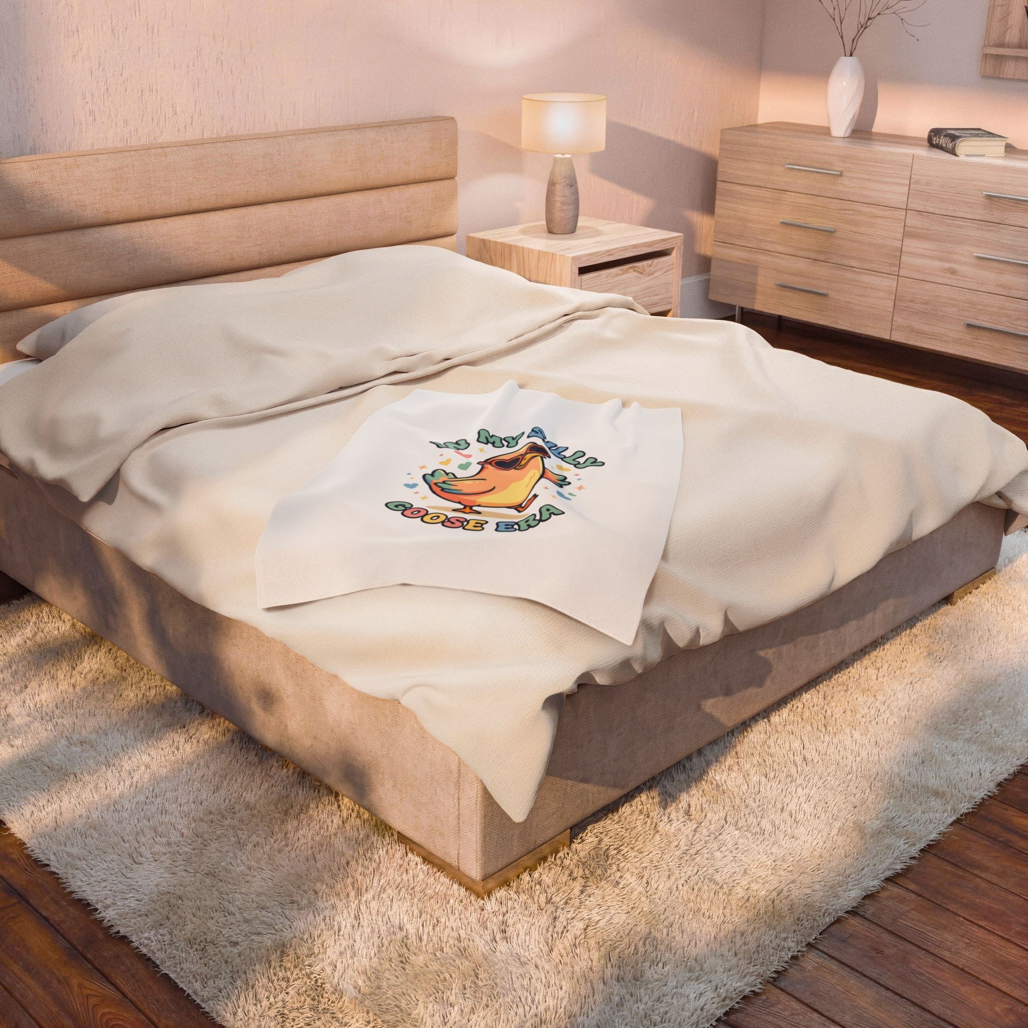 In My Silly Goose Era Blanket | silly goose, wholesome meme