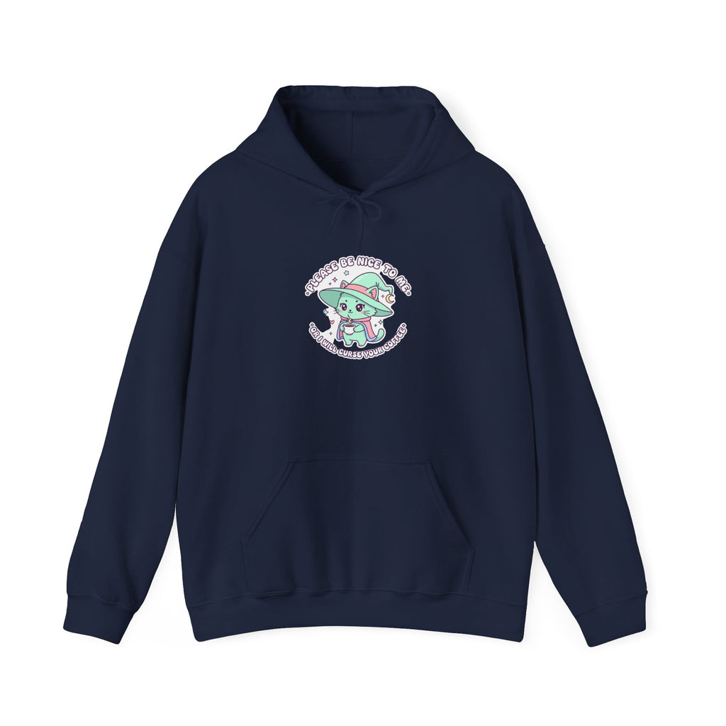 Kawaii Menace Mushroom Hoodie | soft threat, pastel kawaii