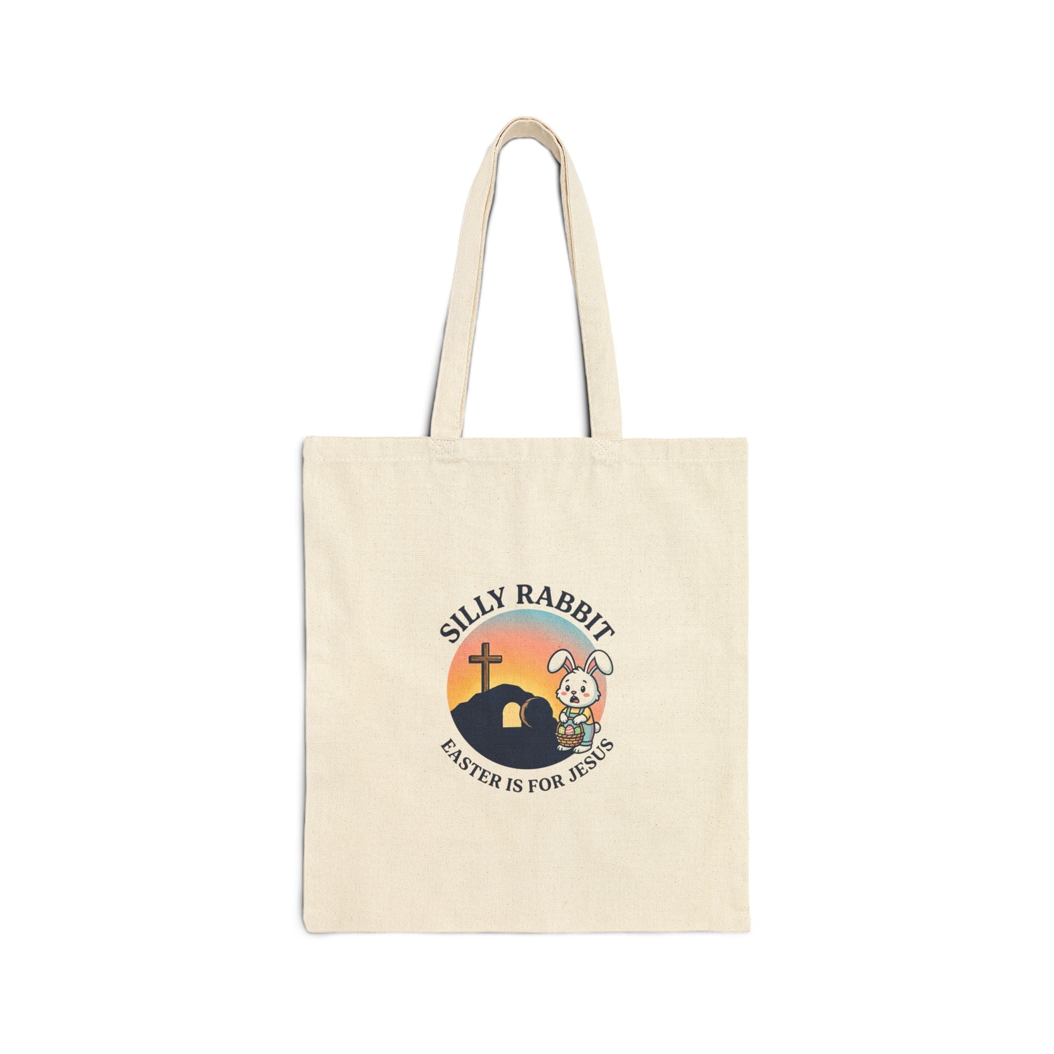 Silly Rabbit He Is Risen Tote | Christian Easter, Faith-Based Humor