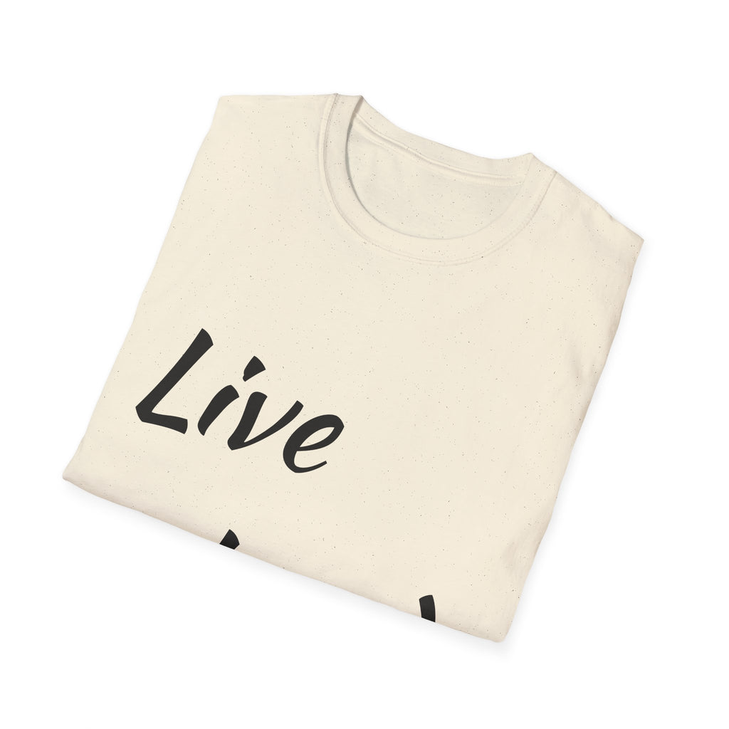 Live Loved T-Shirt — Inspirational Script Tee