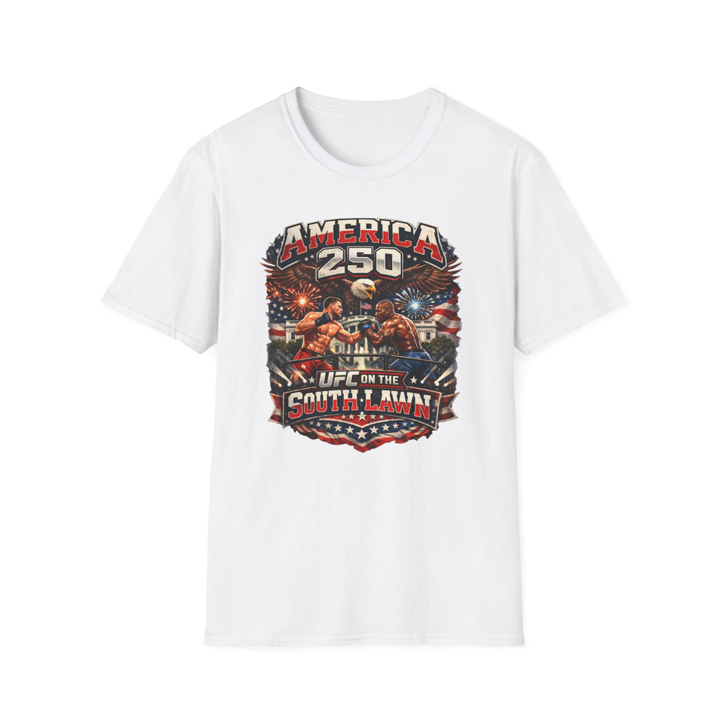 T-Shirt — America 250 Patriotic UFC Fireworks Design