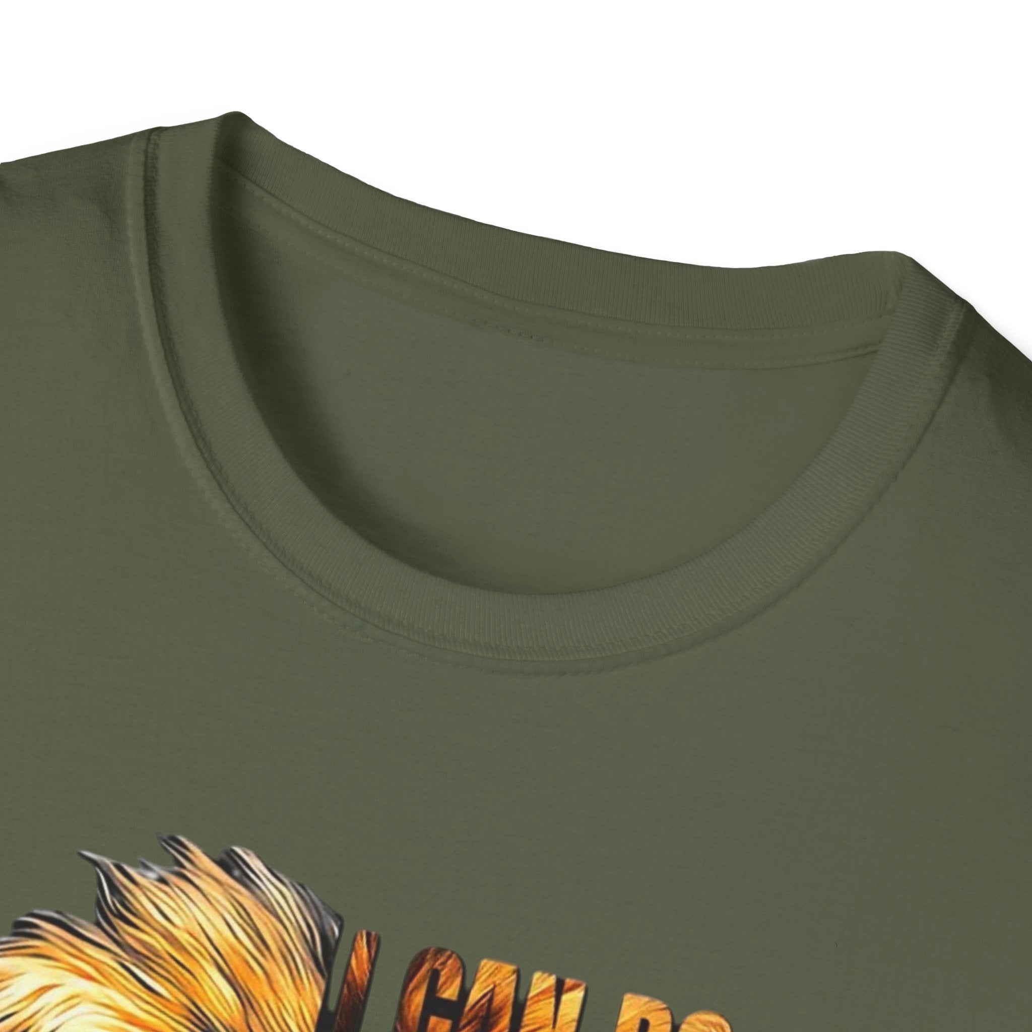 Christian Lion T-Shirt — "I Can Do All Things Through Christ Who Strengthens Me" Inspirational Tee