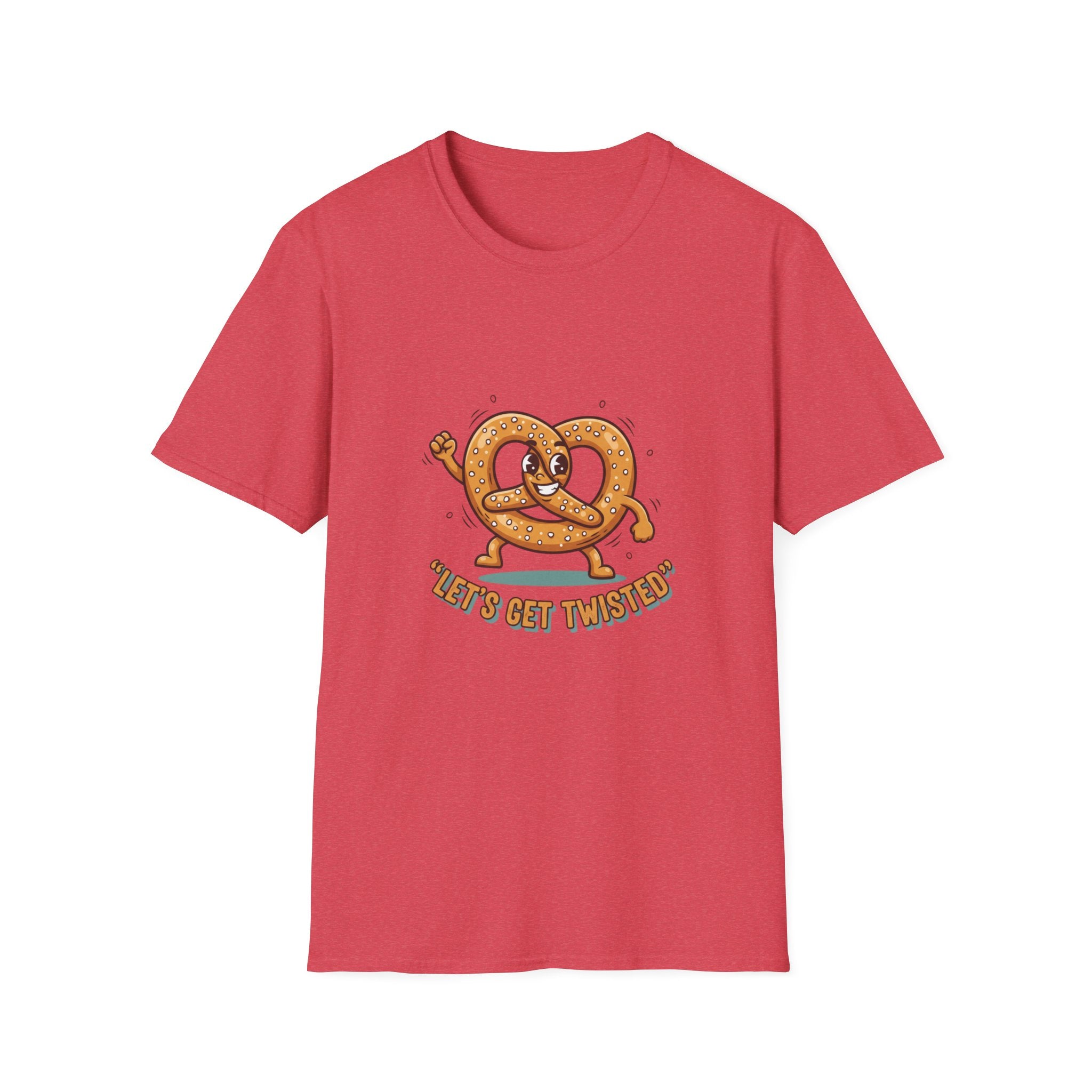 Let’s Get Twisted Pretzel T-Shirt — Funny Snack Lover Tee