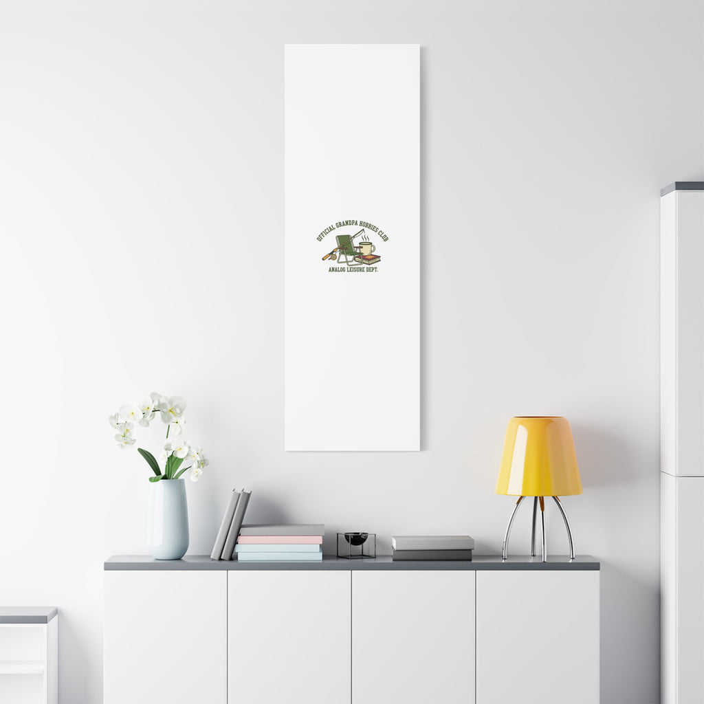 Analog Leisure Dept. Fishing Graphic Canvas | Grandpa Core, Retro Wildlife