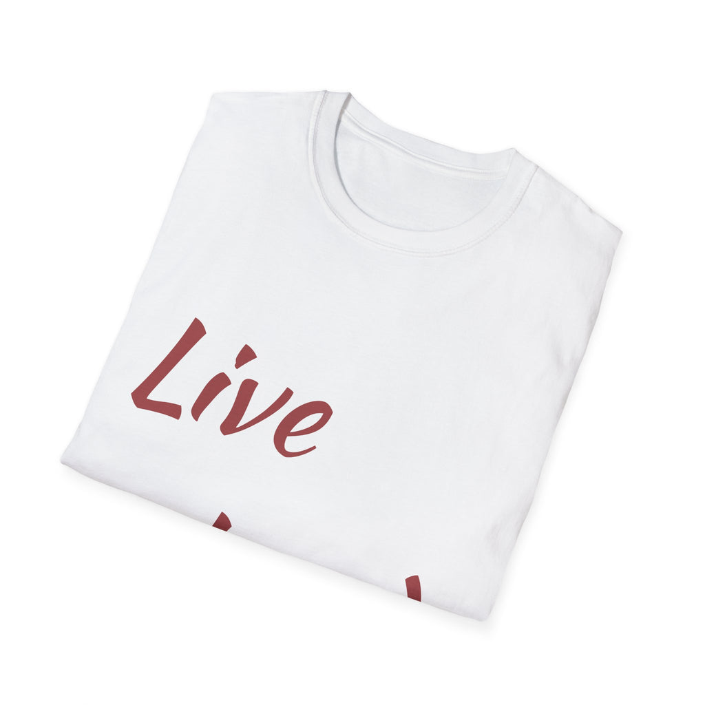 Live Loved T-Shirt — Inspirational Script Tee