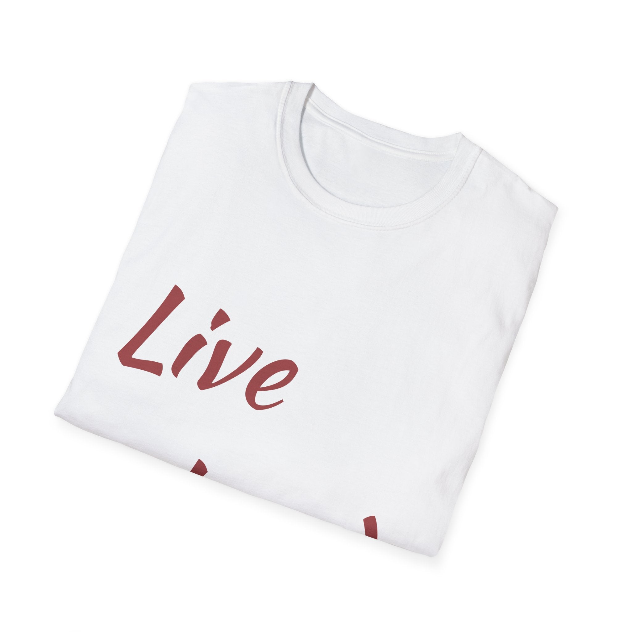Live Loved T-Shirt — Inspirational Script Tee