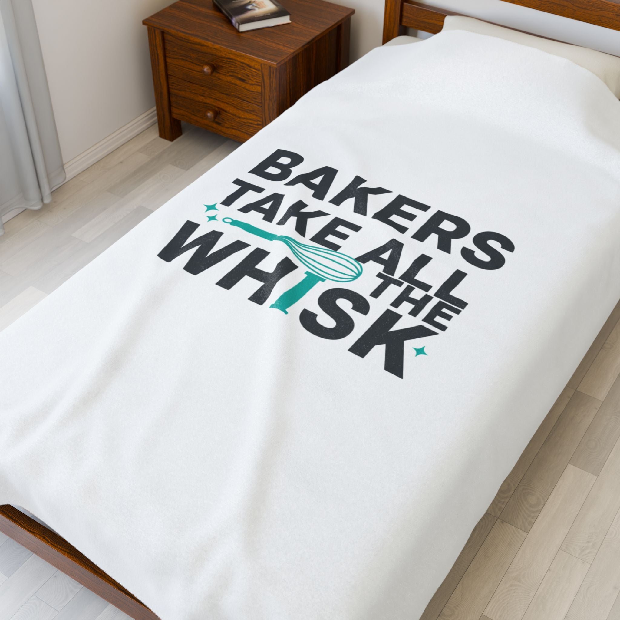 Bakers Take All The Whisk Towel | Kitchen Pun Minimalism, cooking humor