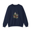 Happily Overbooked 'Book Club of One' Sweatshirt | book lover, cozy reader