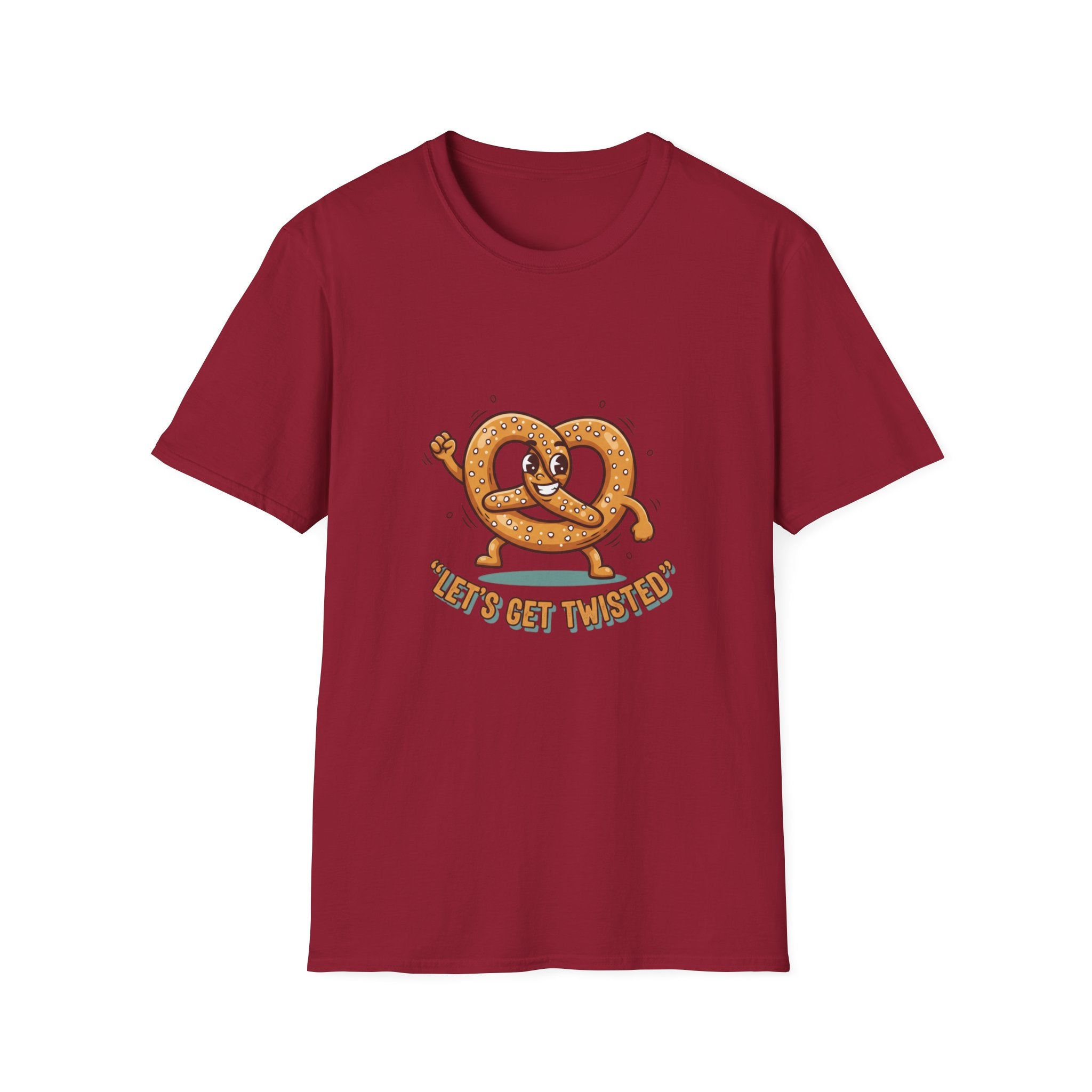 Let’s Get Twisted Pretzel T-Shirt — Funny Snack Lover Tee