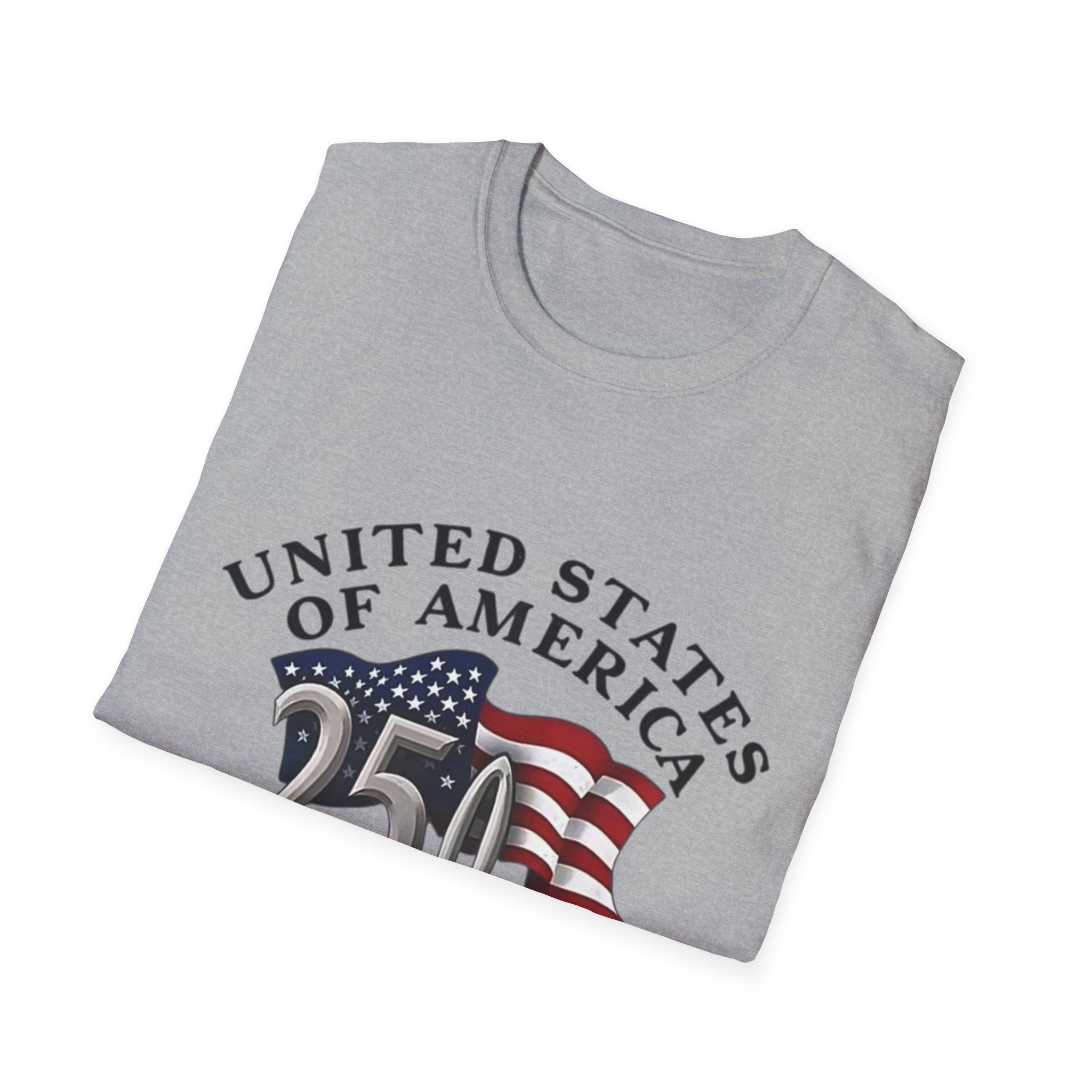 250th Anniversary T-Shirt — United States of America 1776–2026 Flag Tee