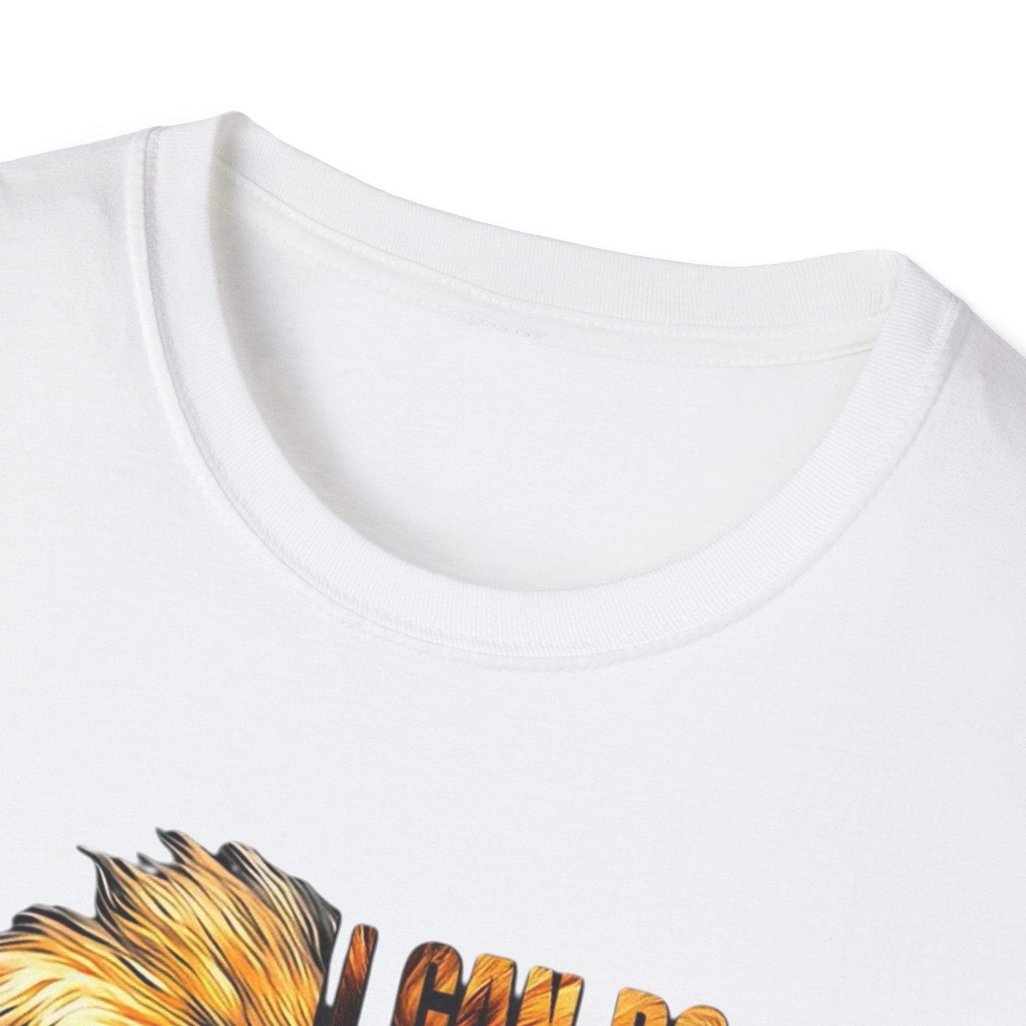 Christian Lion T-Shirt — "I Can Do All Things Through Christ Who Strengthens Me" Inspirational Tee