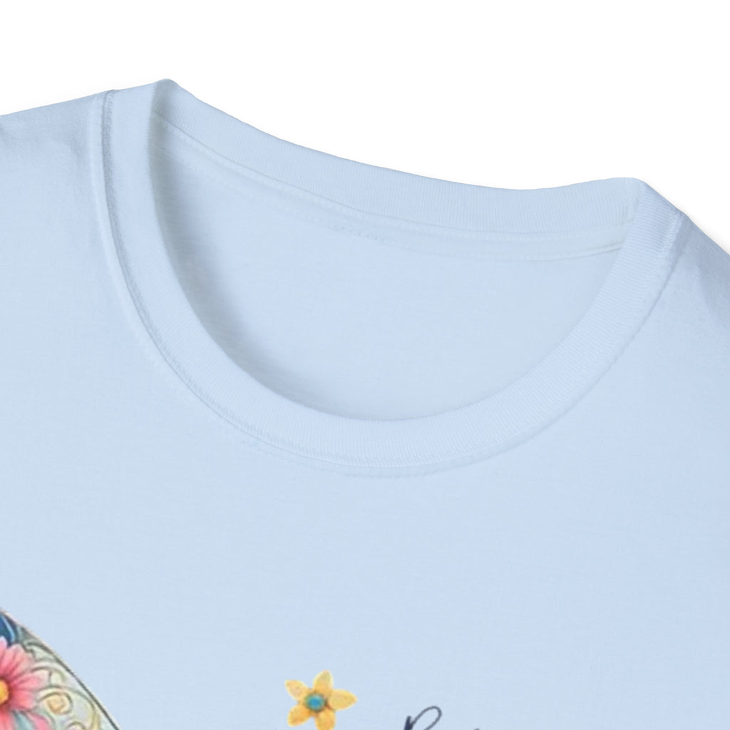 Butterfly Faith T-Shirt — "I am loved by God and held by Jesus and the Spirit" Christian Tee