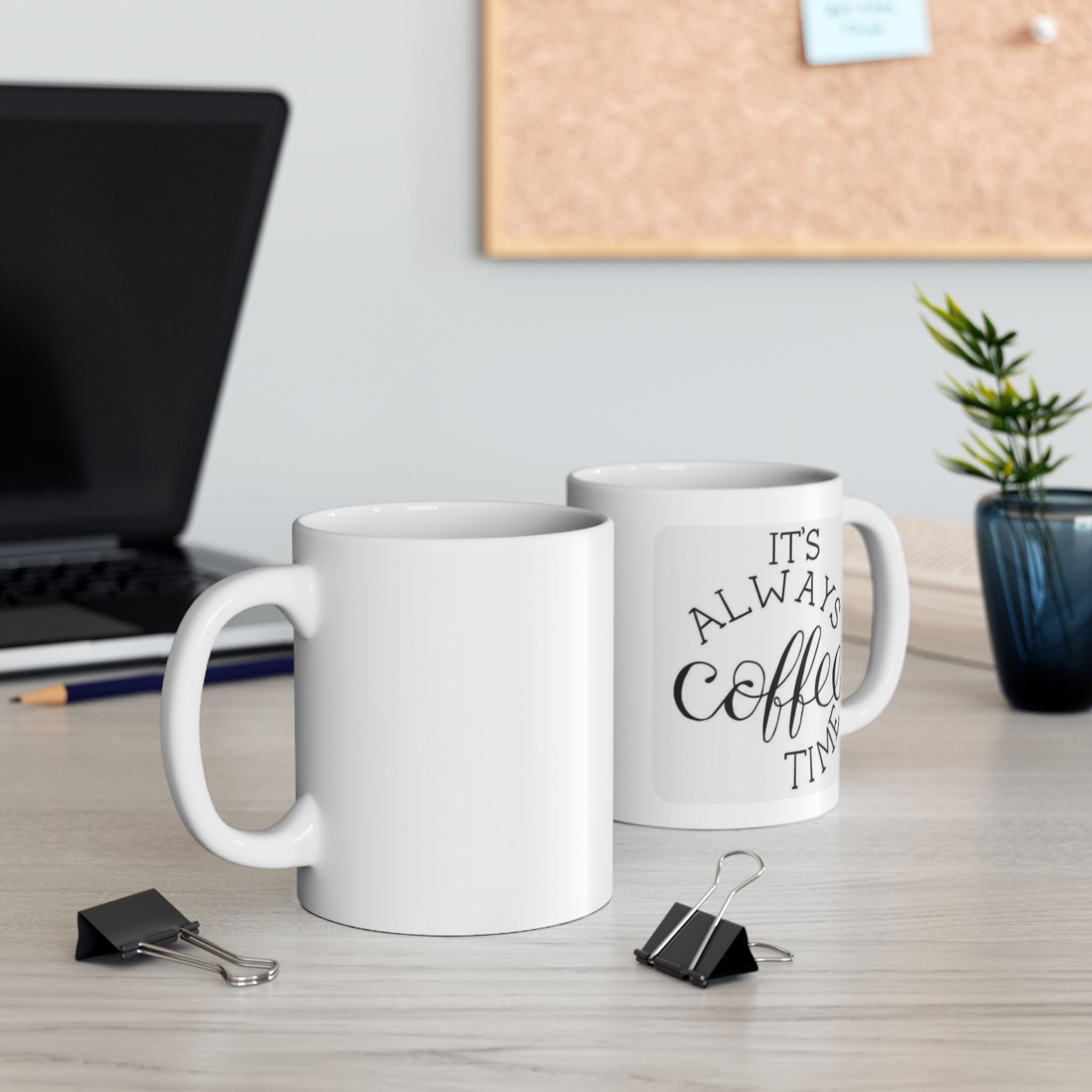 Ceramic Mug - Always a Blessing, Coffee Will Find Me | Inspirational Coffee Mug (11oz, 15oz)