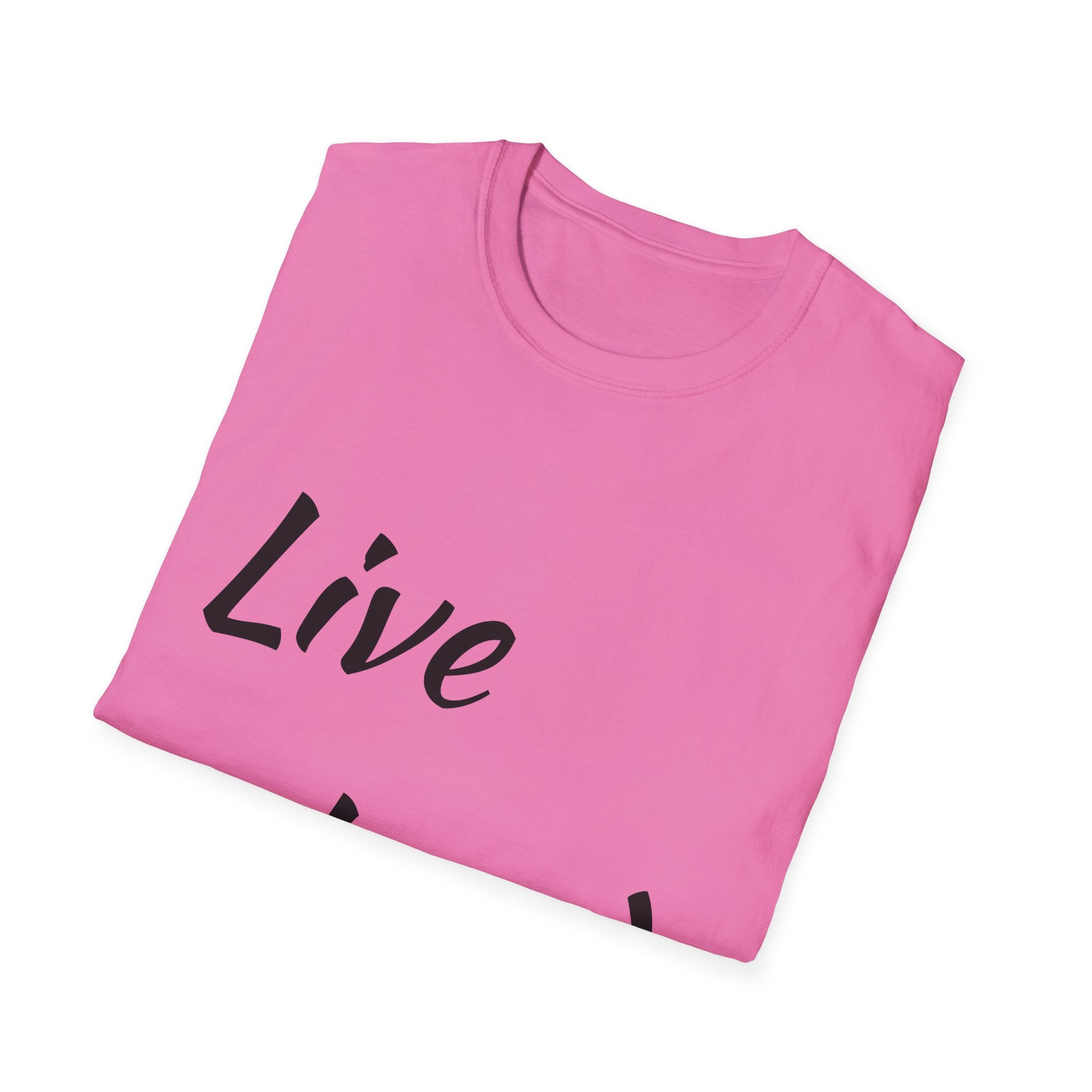 Live Loved T-Shirt — Inspirational Script Tee