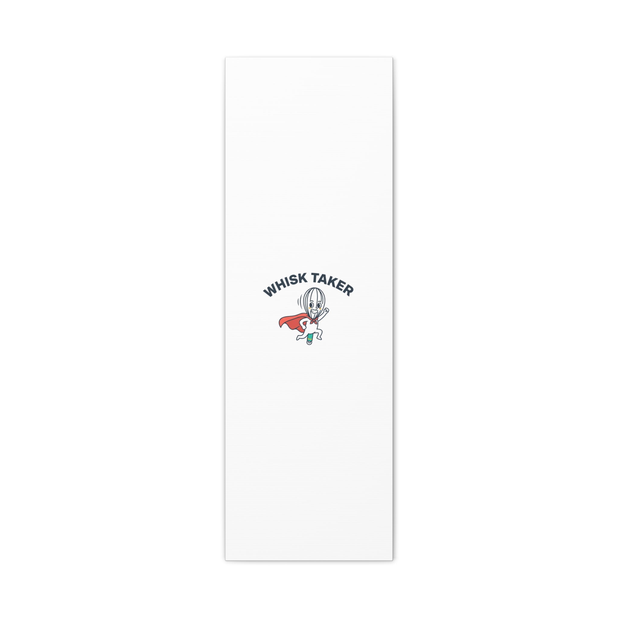 Whisk Taker Canvas, Stretched | Kitchen Pun Minimalism, cooking humor