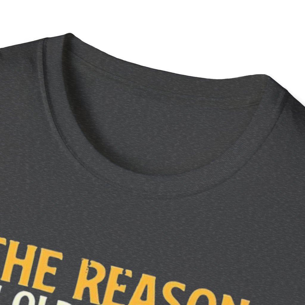 T-Shirt — "The Reason I’m Old and Wise Is Because God Protected Me When I Was Young and Stupid" Christian Faith Tee