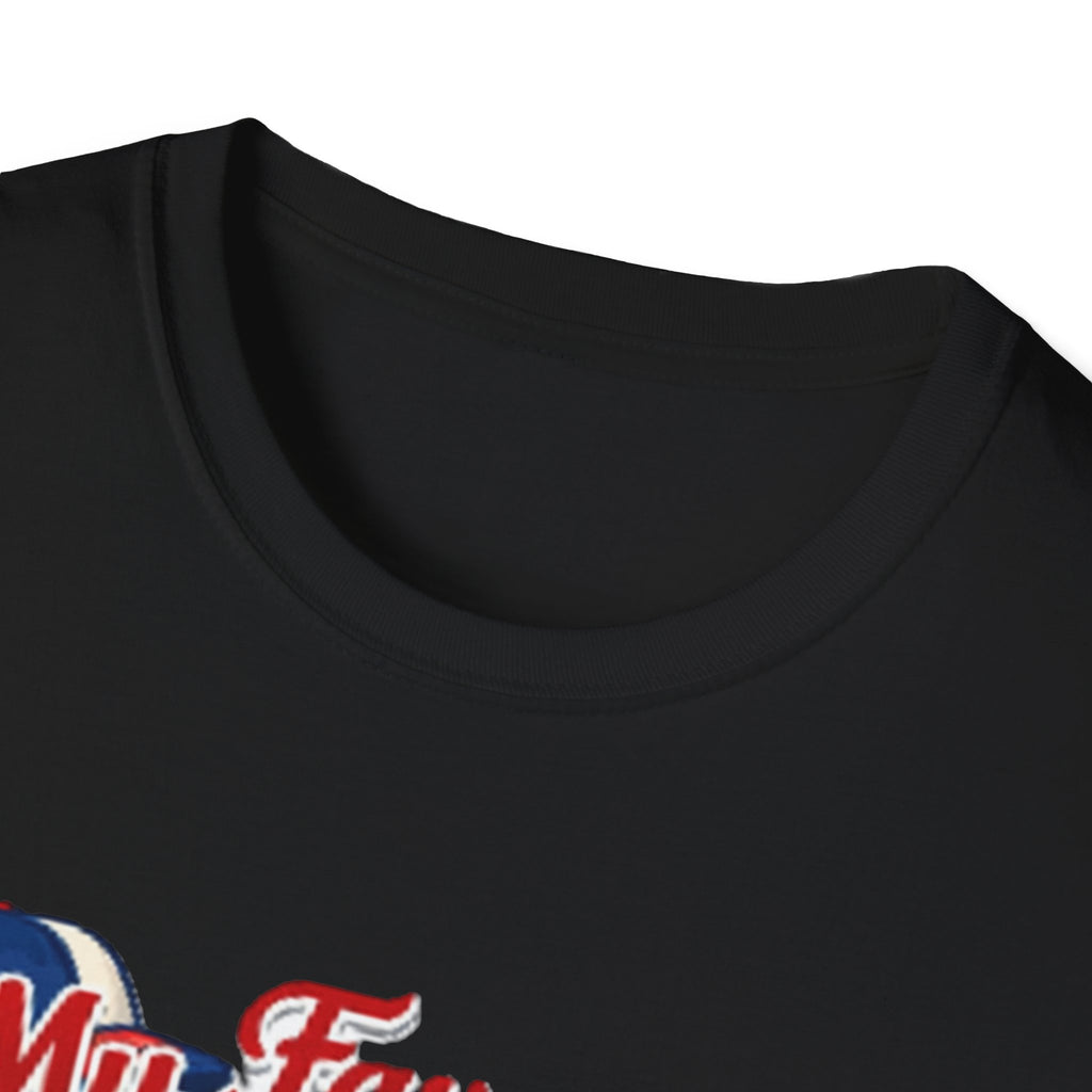 Baseball Mama T-Shirt — “My Favorite Baseball Player Calls Me Mama” Graphic Shirt