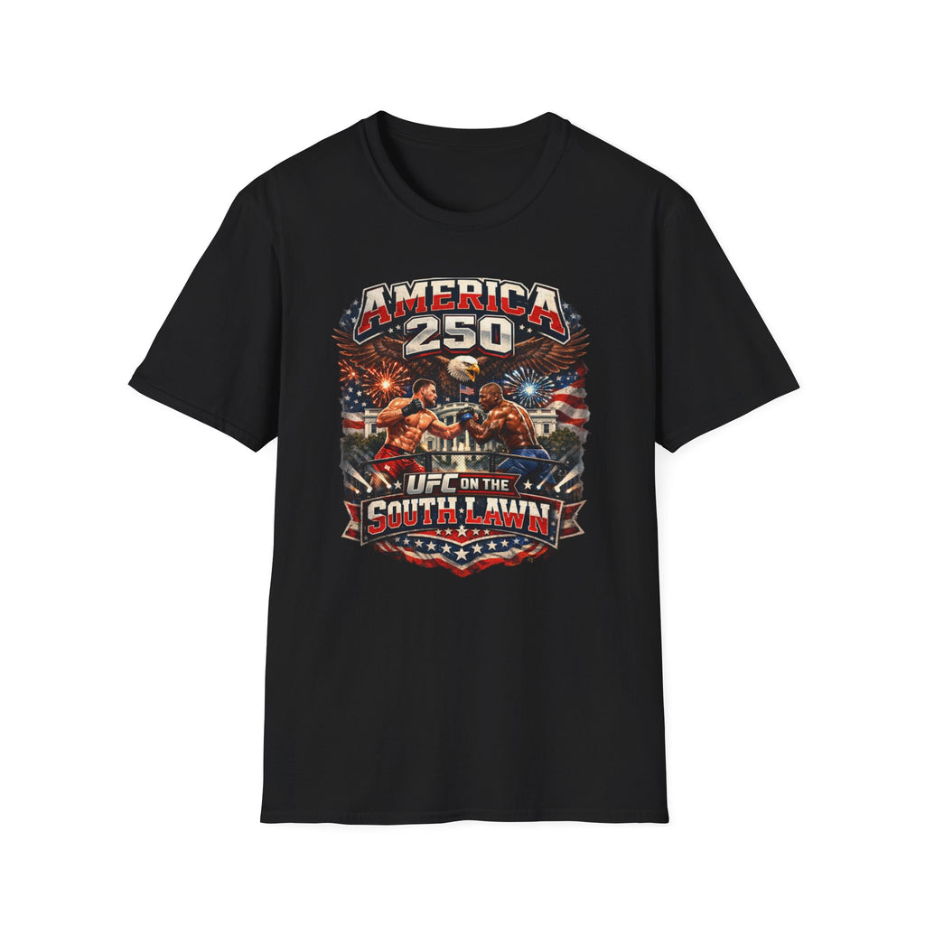 T-Shirt — America 250 Patriotic UFC Fireworks Design