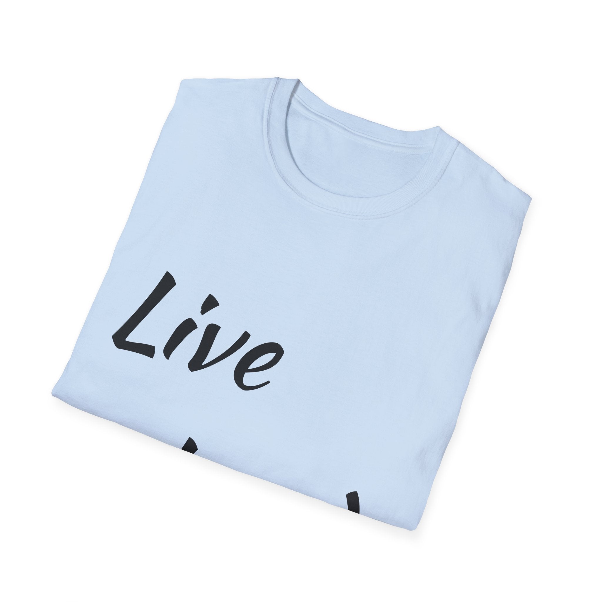 Live Loved T-Shirt — Inspirational Script Tee