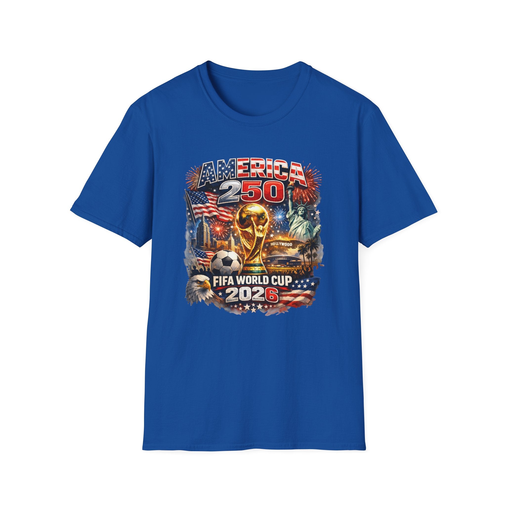 T-Shirt FIFA — America 250 World Cup 2026 Patriotic Soccer Celebration