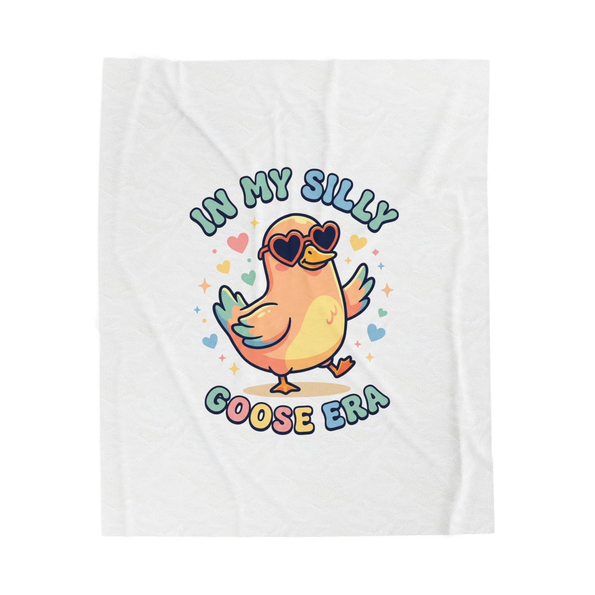 In My Silly Goose Era Blanket | silly goose, wholesome meme