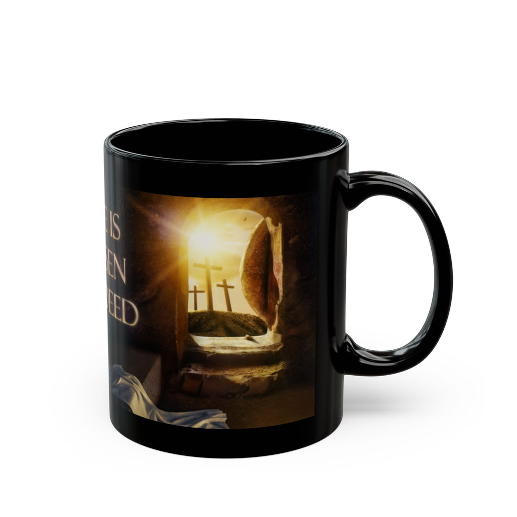 He Is Risen Indeed Mug — Christian Easter Coffee Mug (11oz/15oz)