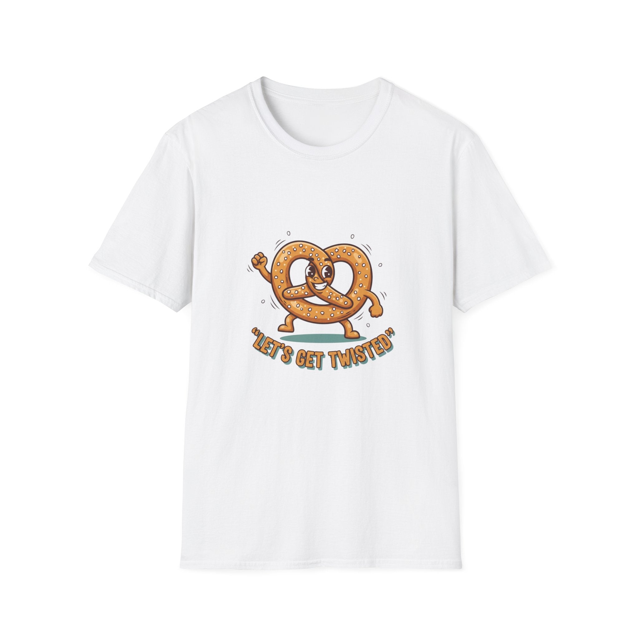 Let’s Get Twisted Pretzel T-Shirt — Funny Snack Lover Tee