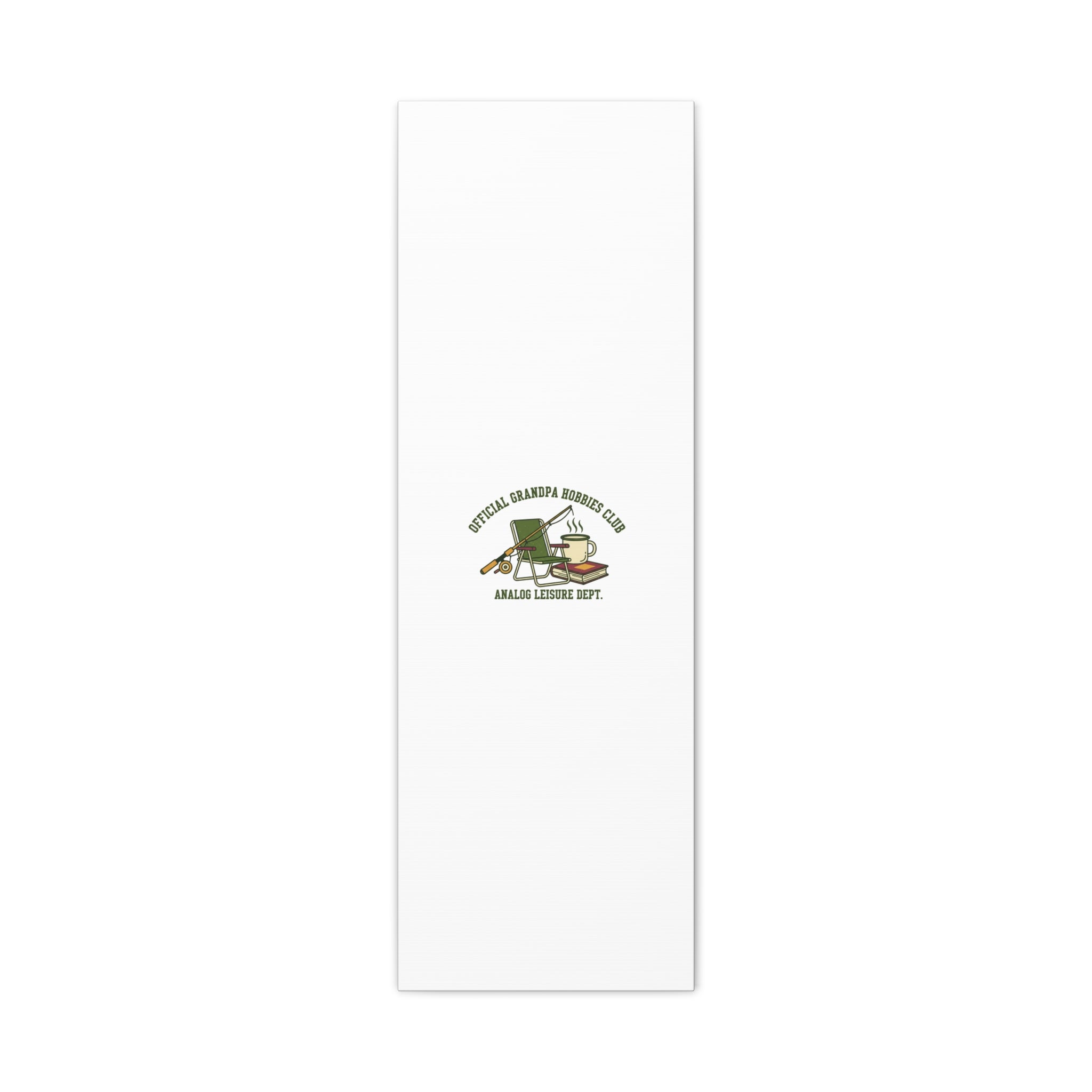 Analog Leisure Dept. Fishing Graphic Canvas | Grandpa Core, Retro Wildlife