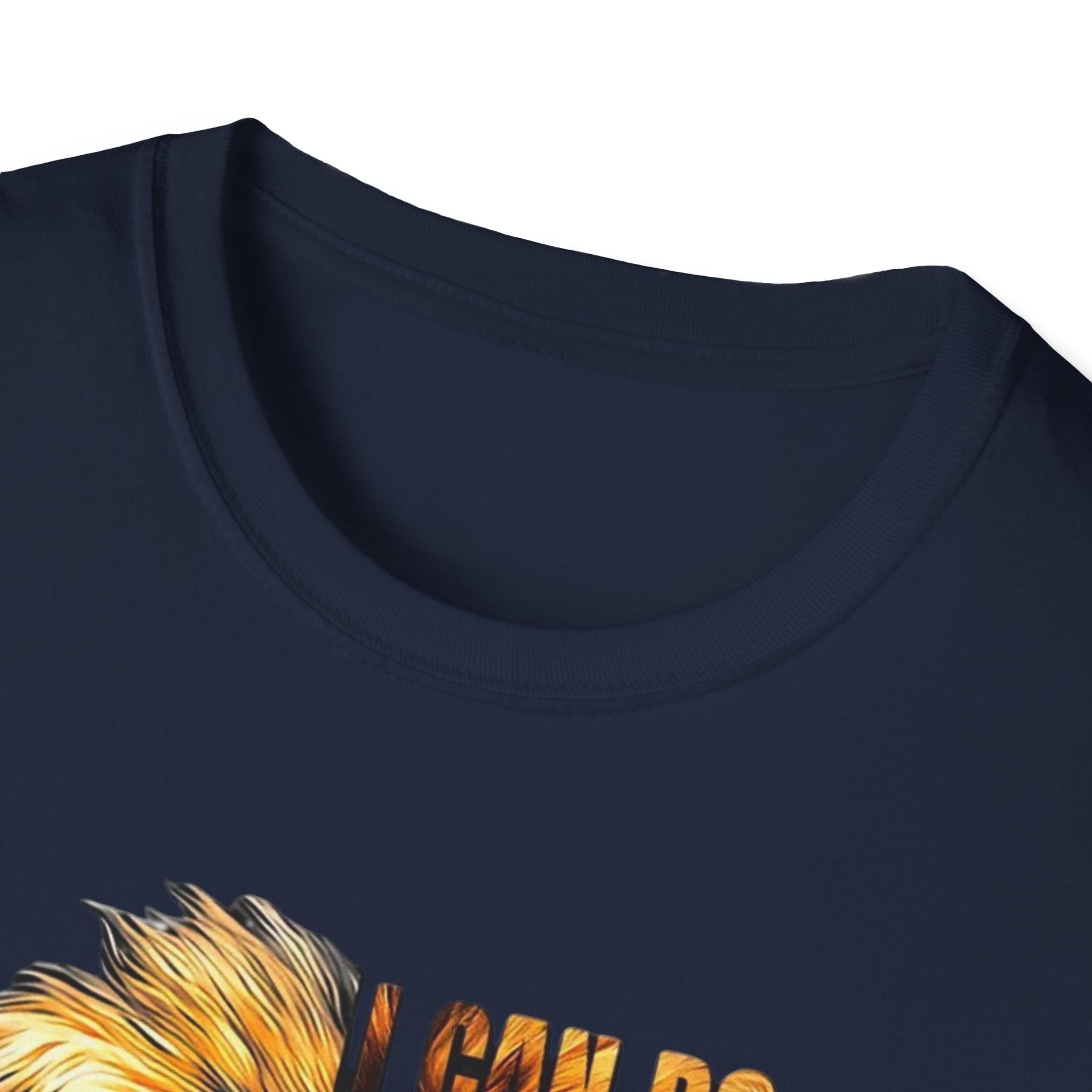 Christian Lion T-Shirt — "I Can Do All Things Through Christ Who Strengthens Me" Inspirational Tee