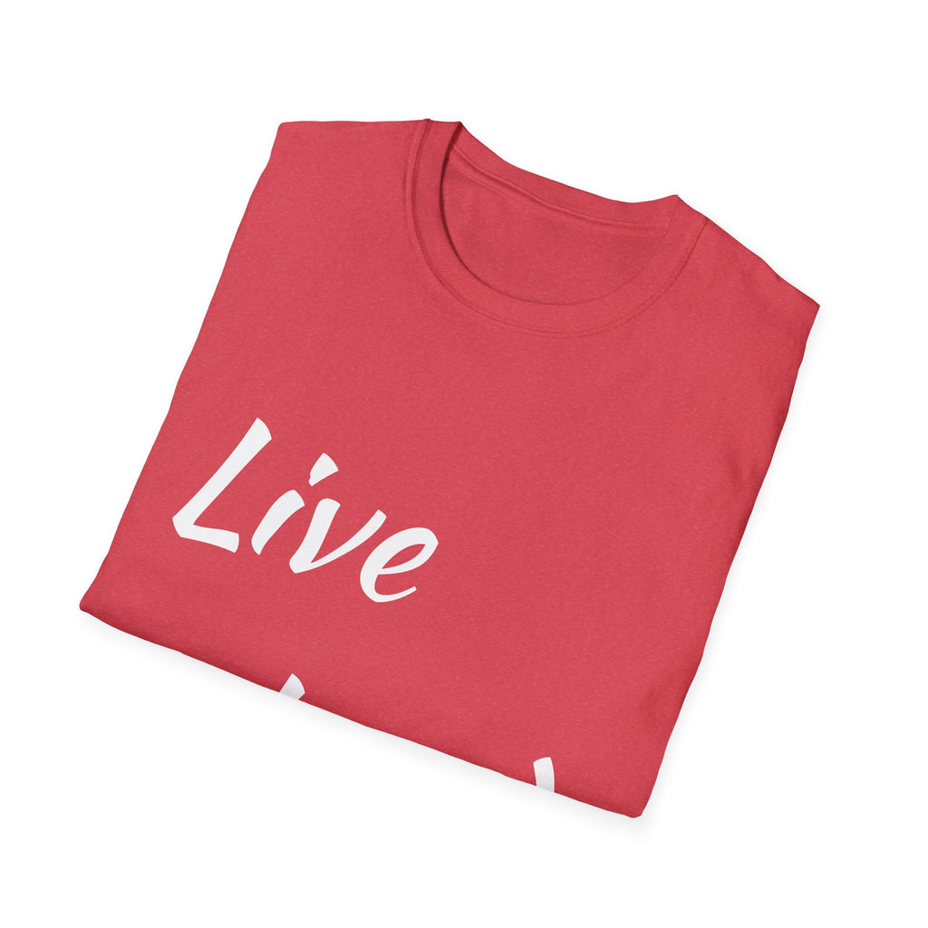 Live Loved T-Shirt — Inspirational Script Tee