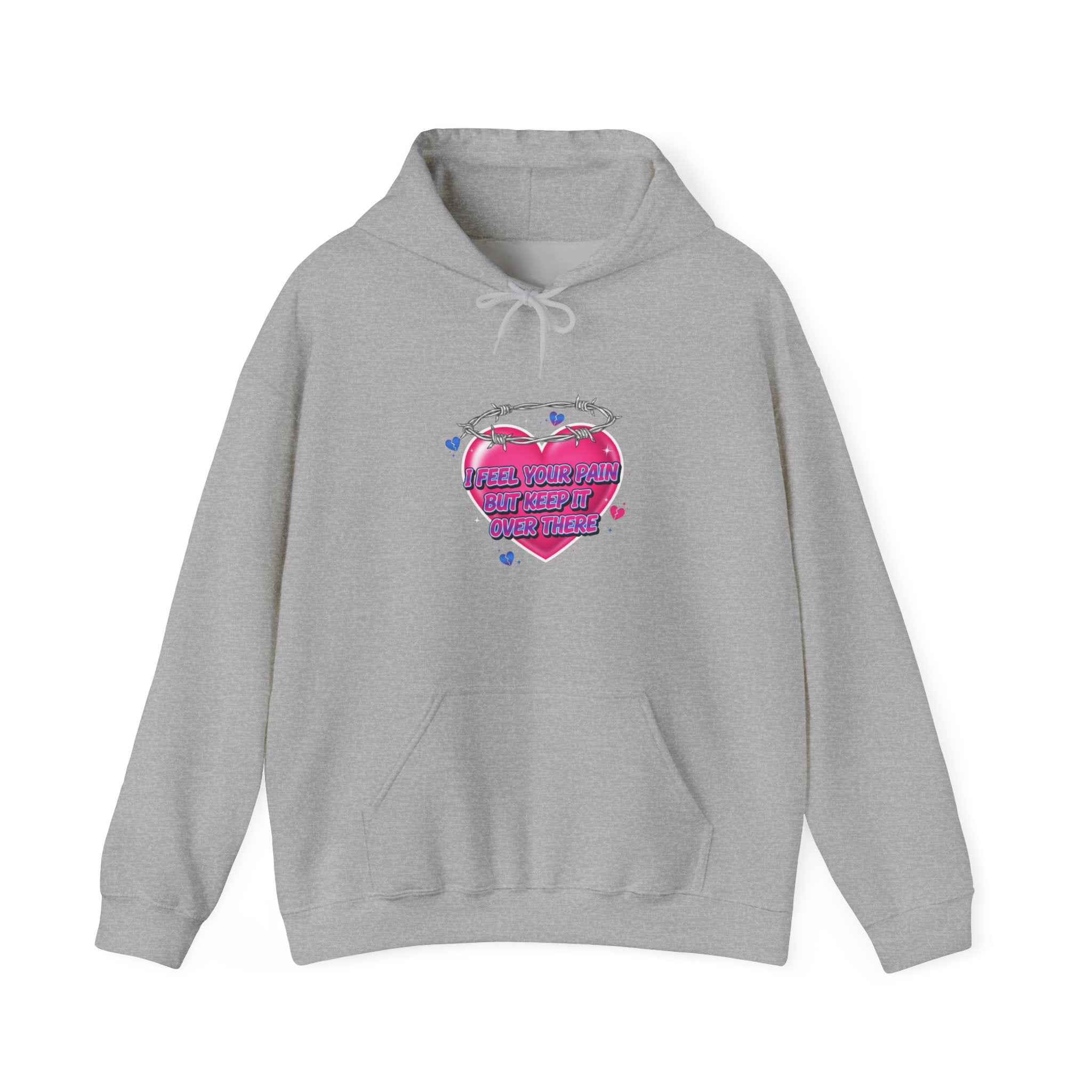 Snarky Neon Heart Hoodie | airbrush shirt, Y2K graffiti