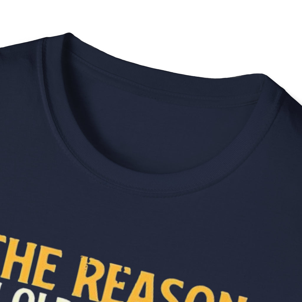 T-Shirt — "The Reason I’m Old and Wise Is Because God Protected Me When I Was Young and Stupid" Christian Faith Tee