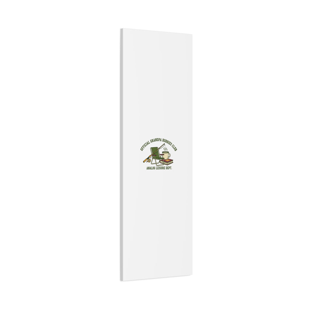 Analog Leisure Dept. Fishing Graphic Canvas | Grandpa Core, Retro Wildlife