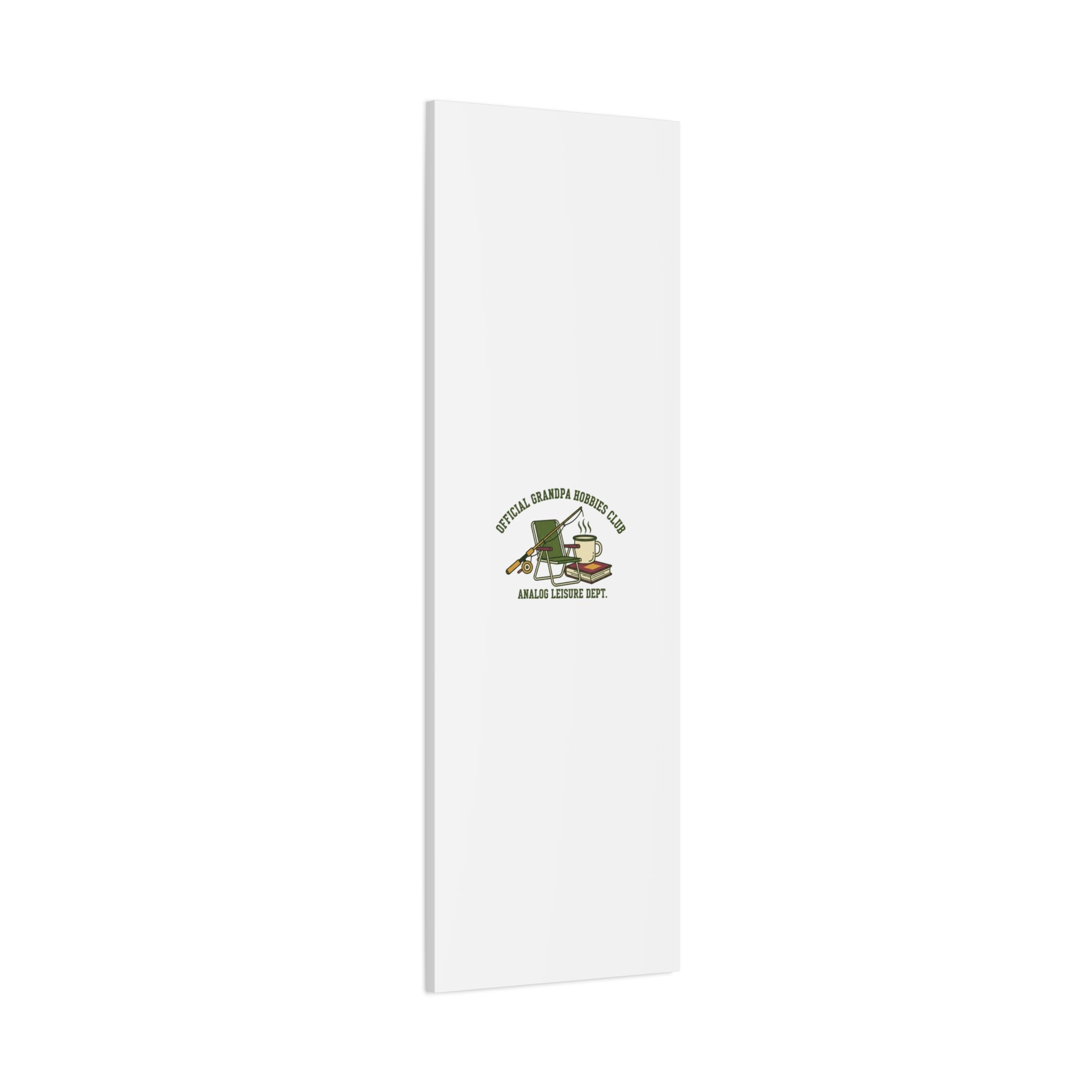Analog Leisure Dept. Fishing Graphic Canvas | Grandpa Core, Retro Wildlife