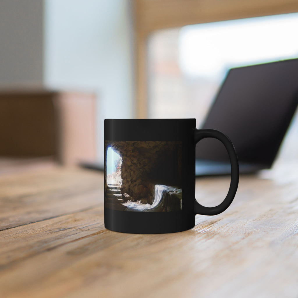 He Did All This for Me Black Mug — Resurrection Garden 11oz/15oz
