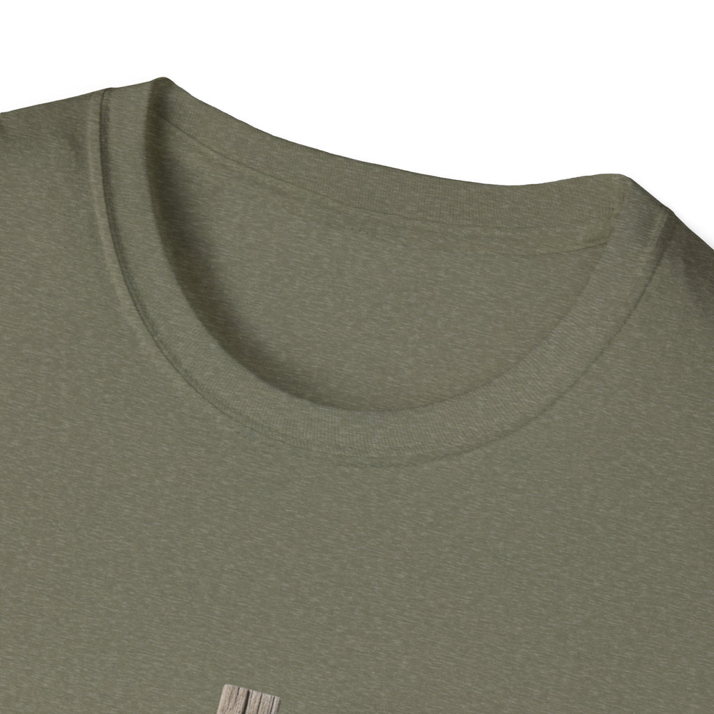 Christian Patriotic T-Shirt - "She loves Jesus and America, too" Cross Design