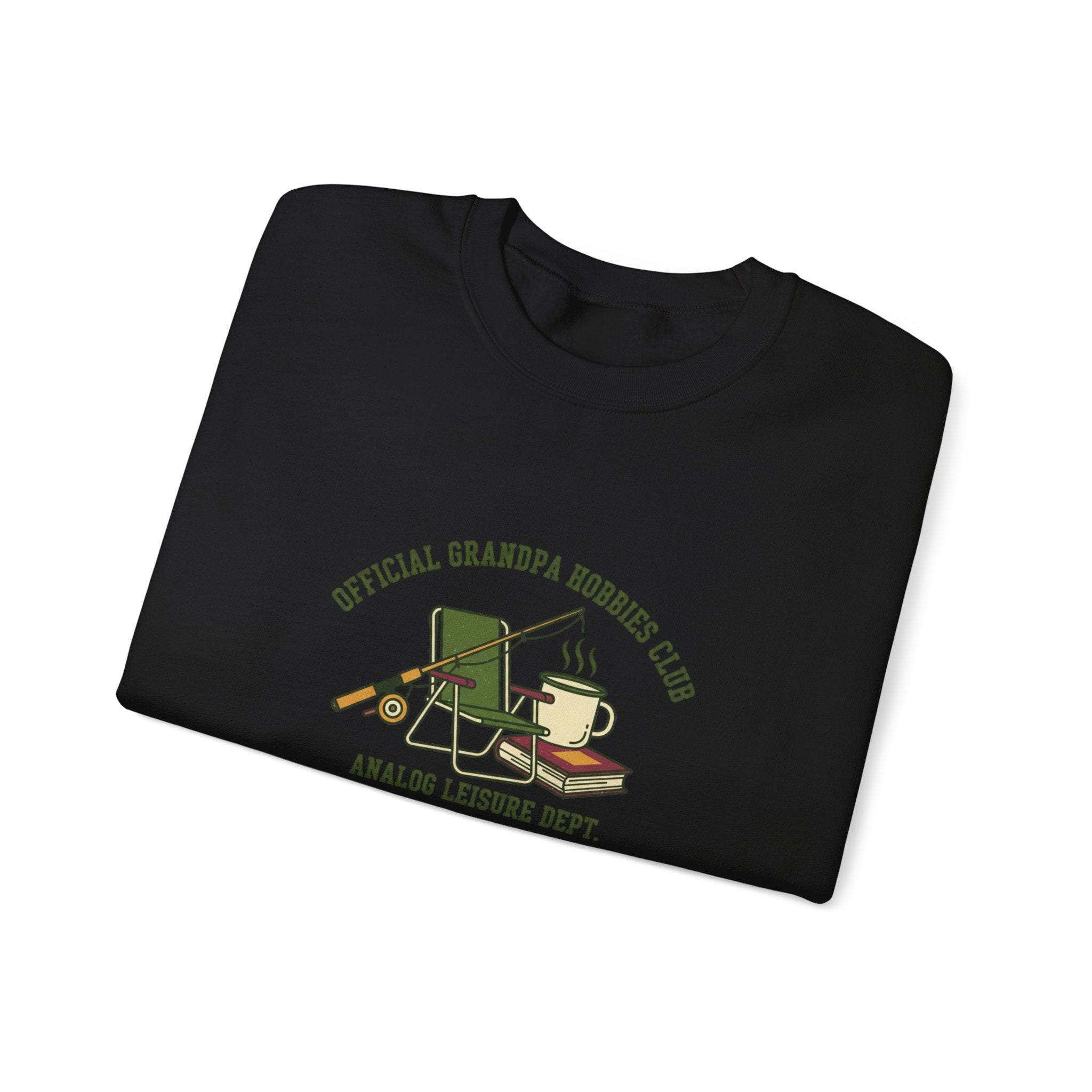Official Grandpa Hobbies Club Sweatshirt | retro fishing, country core