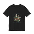 Happily Overbooked Bookish Tee | Book Lover Shirt, Reading Shirt