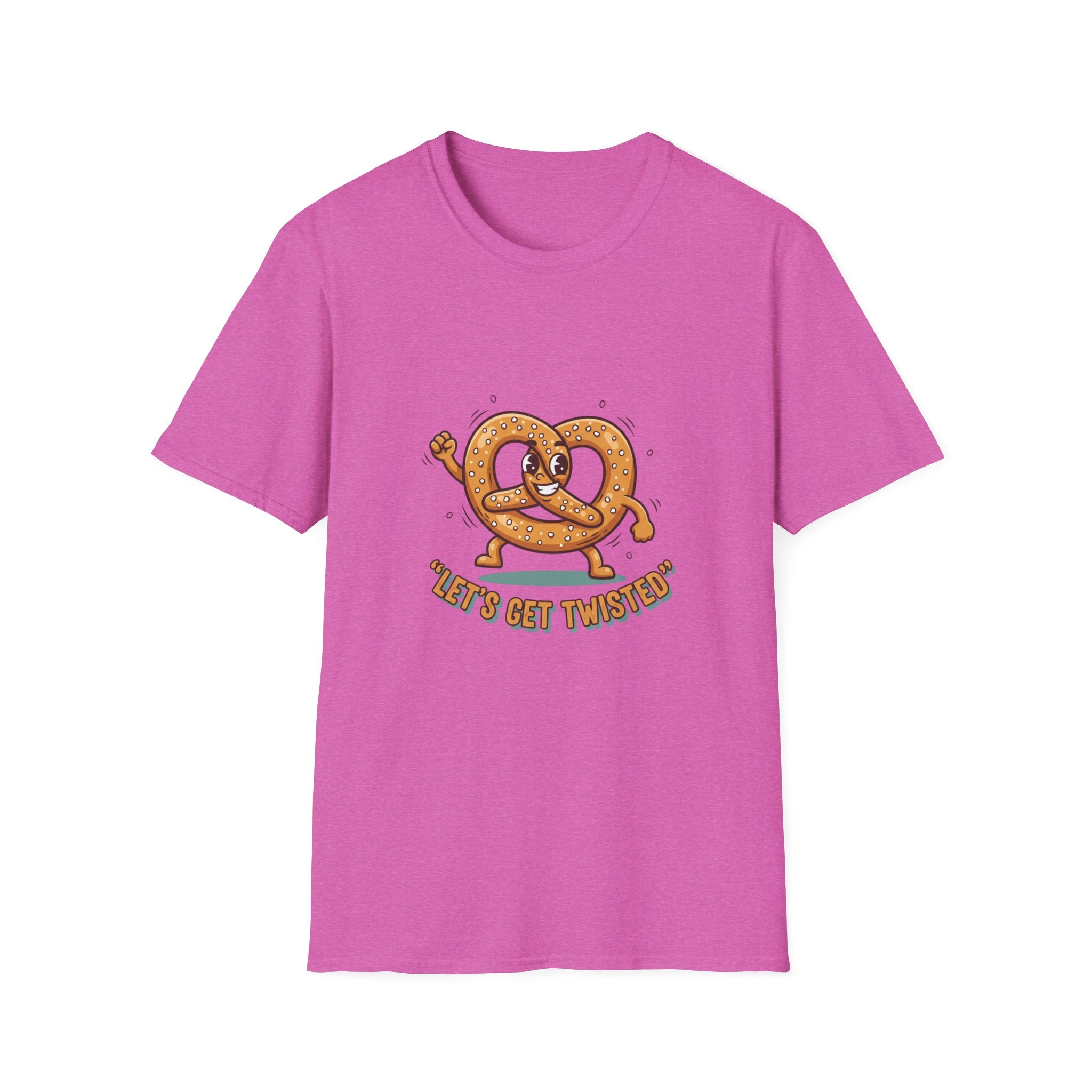 Let’s Get Twisted Pretzel T-Shirt — Funny Snack Lover Tee