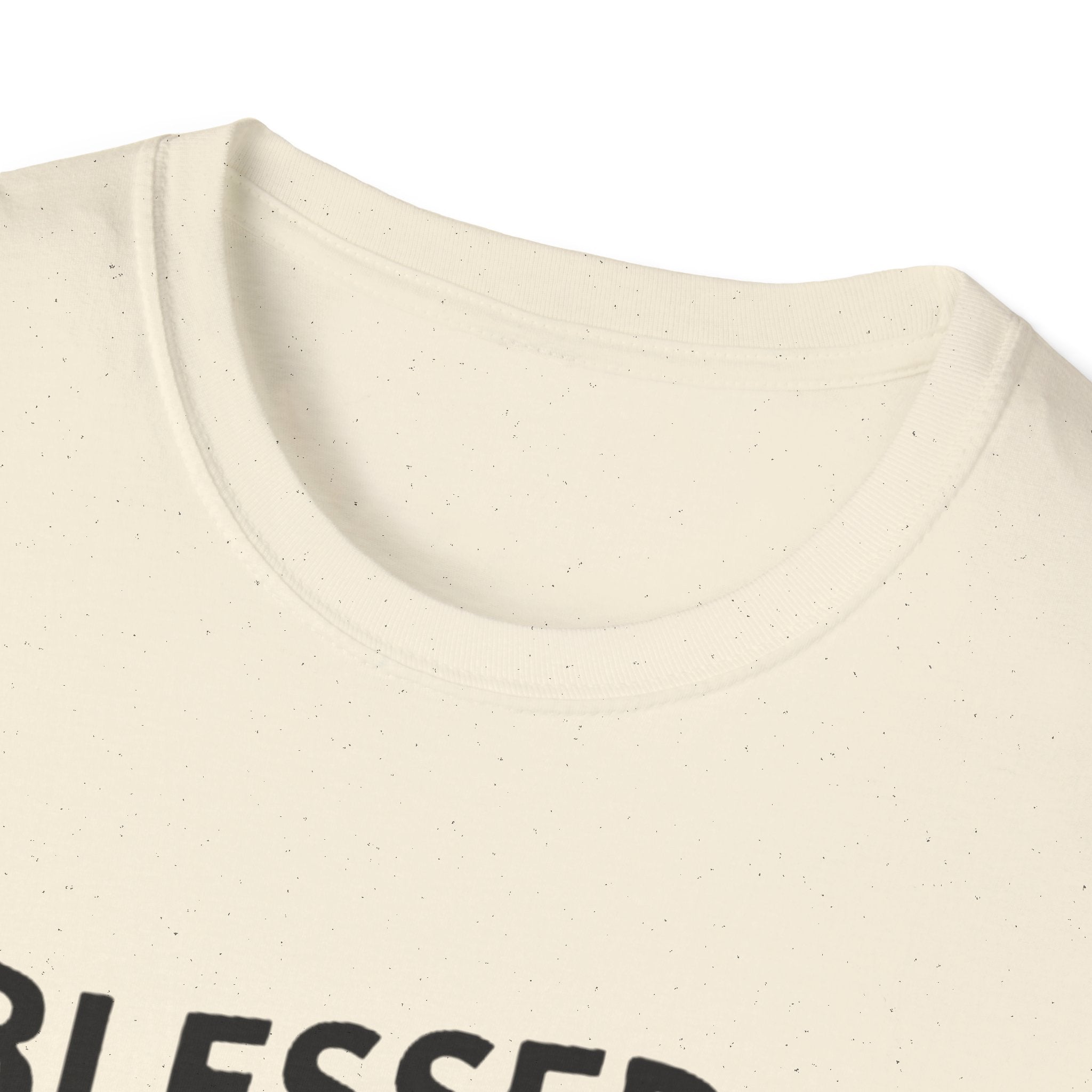 Jesus Blessed by God Faith T-Shirt — "Blessed by God, Loved by Jesus, Led by the Spirit" Christian Tee