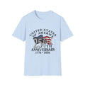 250th Anniversary T-Shirt — United States of America 1776–2026 Flag Tee