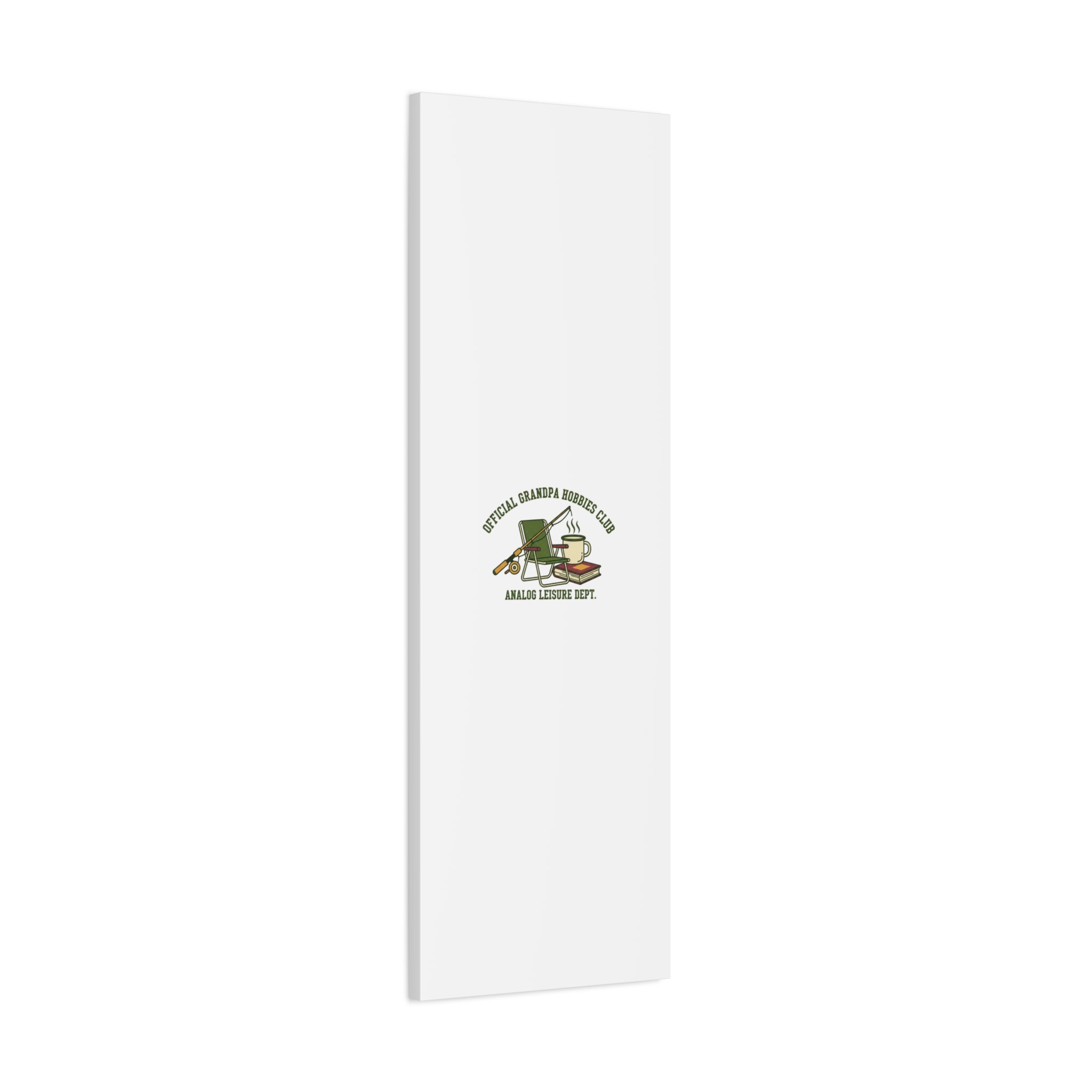 Analog Leisure Dept. Fishing Graphic Canvas | Grandpa Core, Retro Wildlife