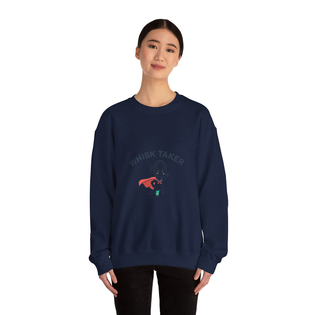 Whisk Taker Sweatshirt | kitchen pun, cooking humor