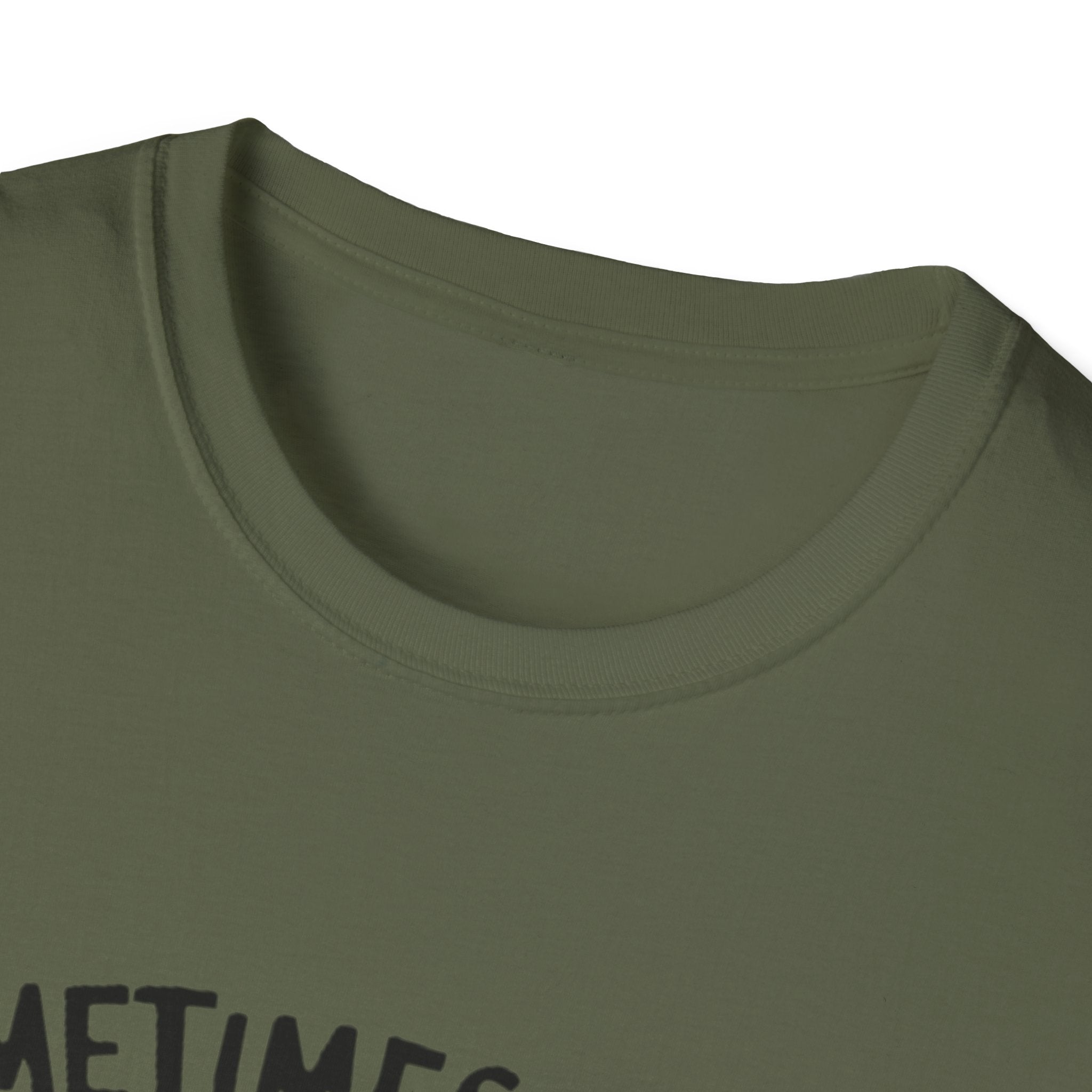 Funny Cat T-Shirt — "Sometimes I Talk To Myself, Then We Both Laugh" Graphic Tee