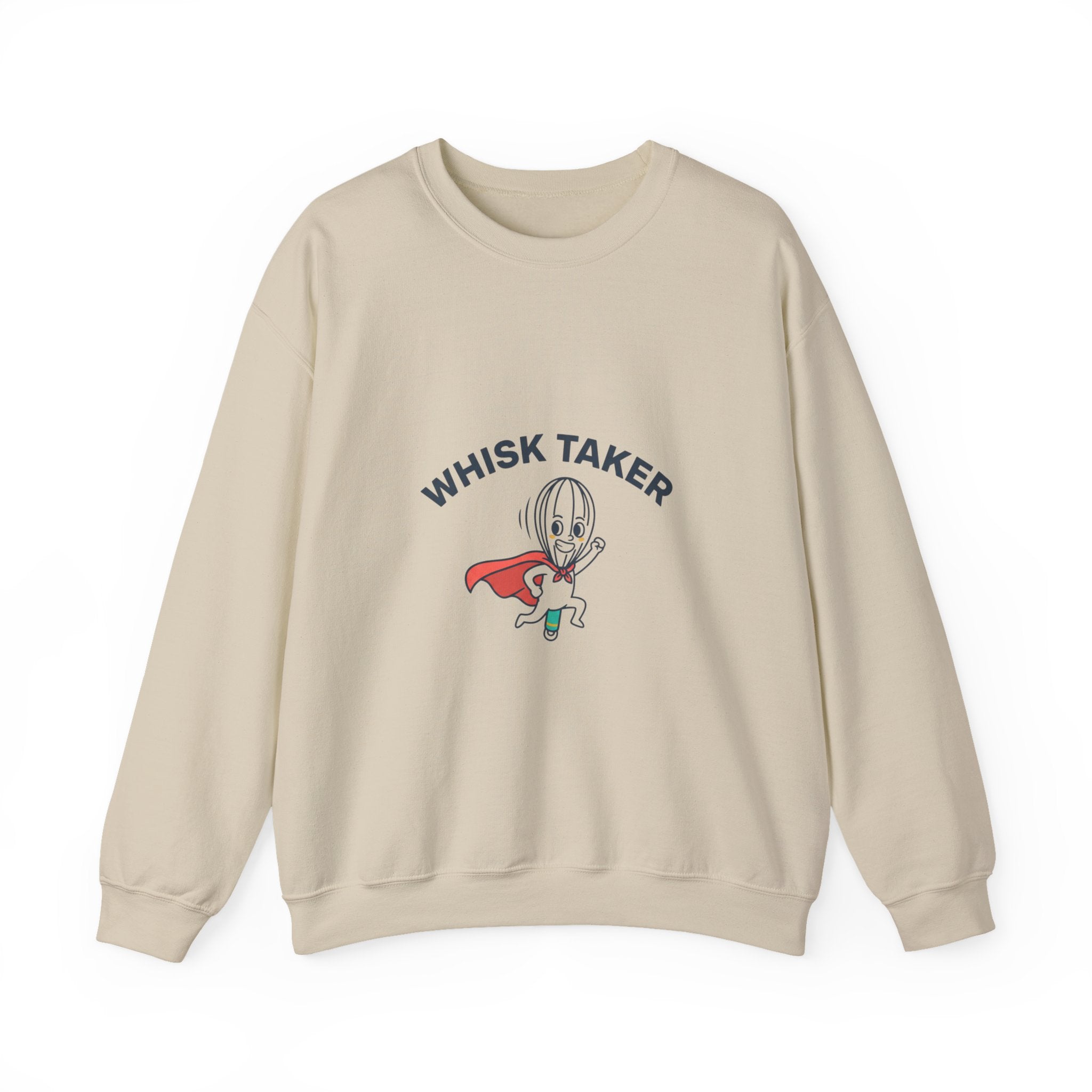 Whisk Taker Sweatshirt | kitchen pun, cooking humor