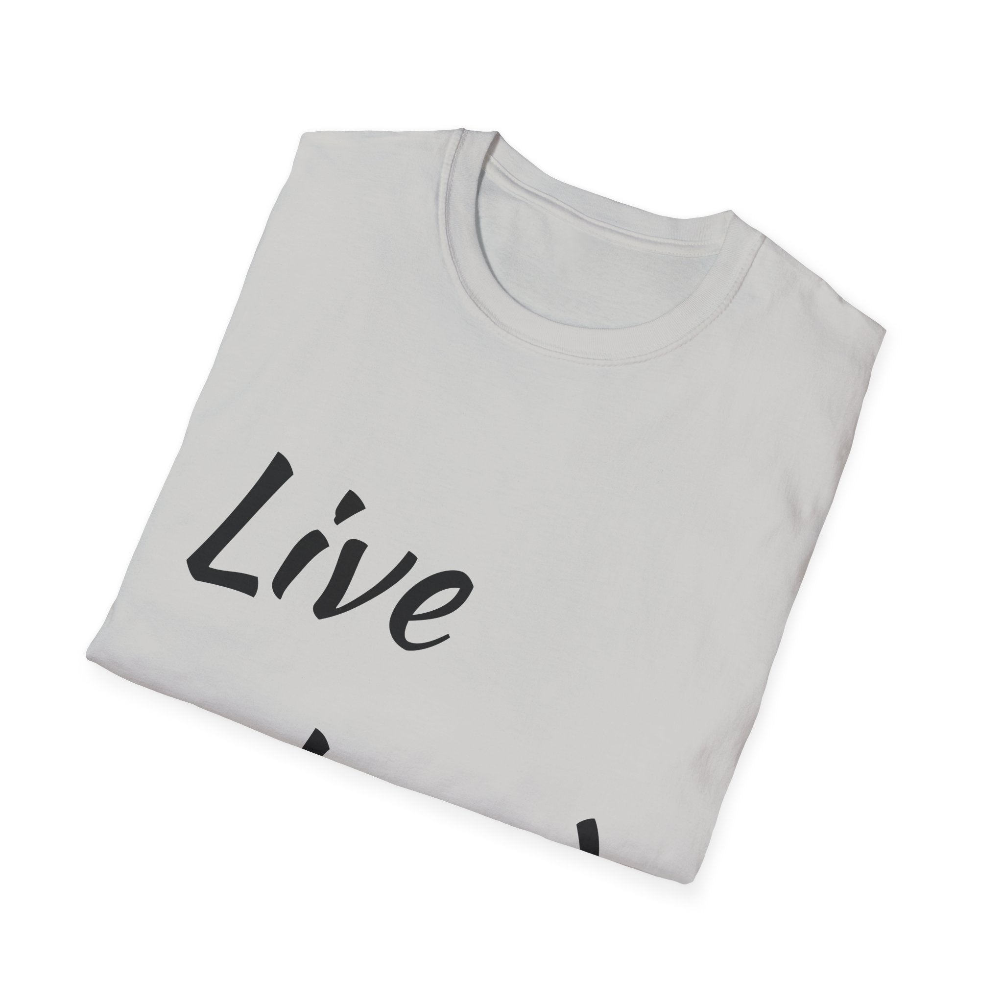 Live Loved T-Shirt — Inspirational Script Tee
