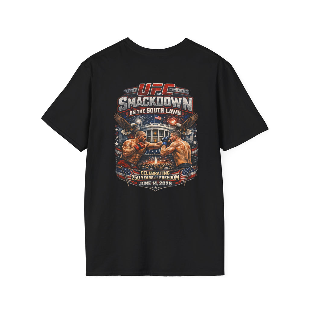 UFC Smackdown 'On the South Lawn' T-Shirt — June 14, 2026 Event Tee