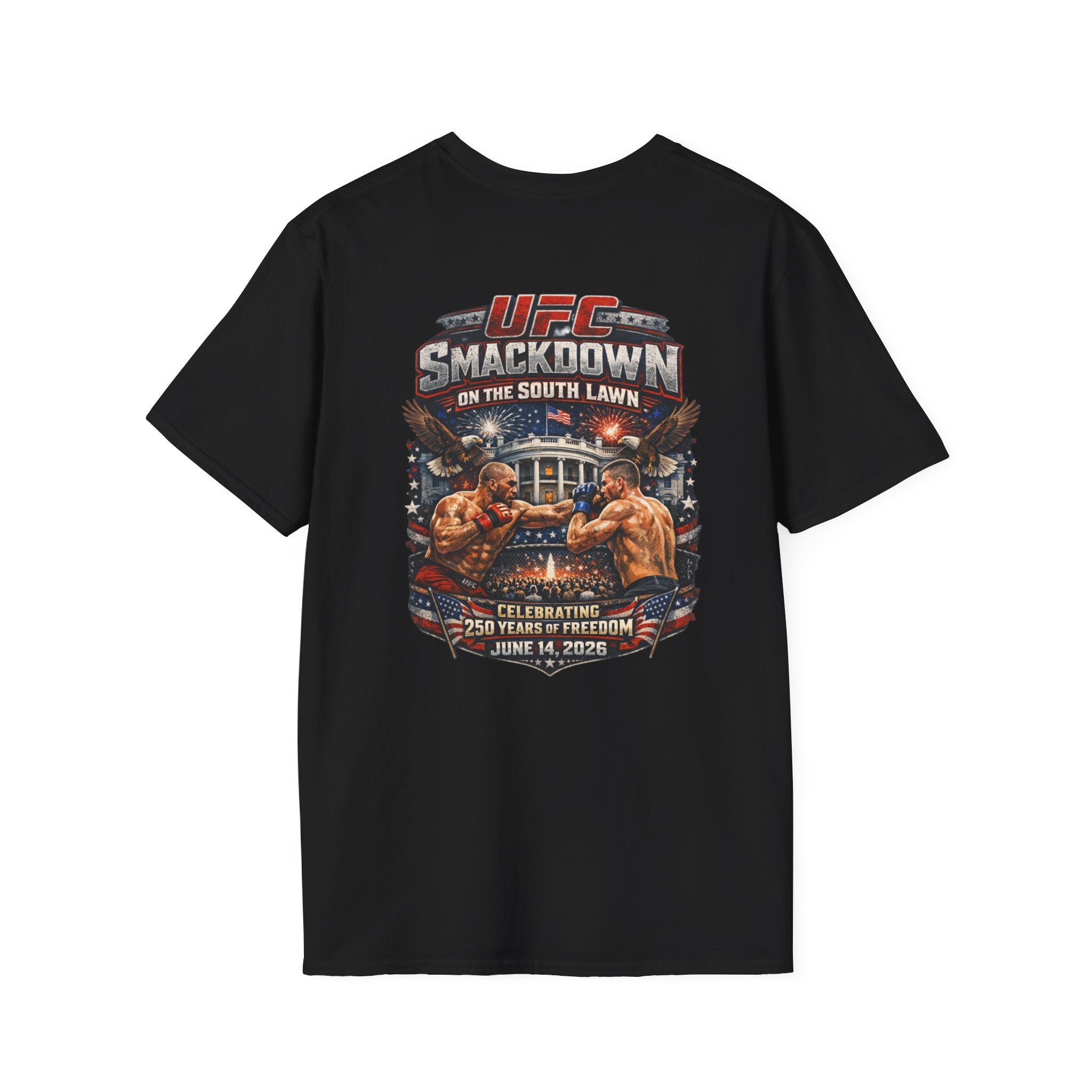 UFC Smackdown 'On the South Lawn' T-Shirt — June 14, 2026 Event Tee
