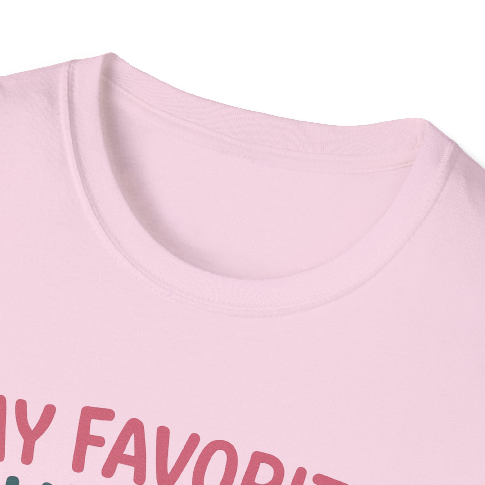 Gymnast Mom T‑Shirt — "My Favorite Gymnast Calls Me Mom" Cute Athletic Mom Tee